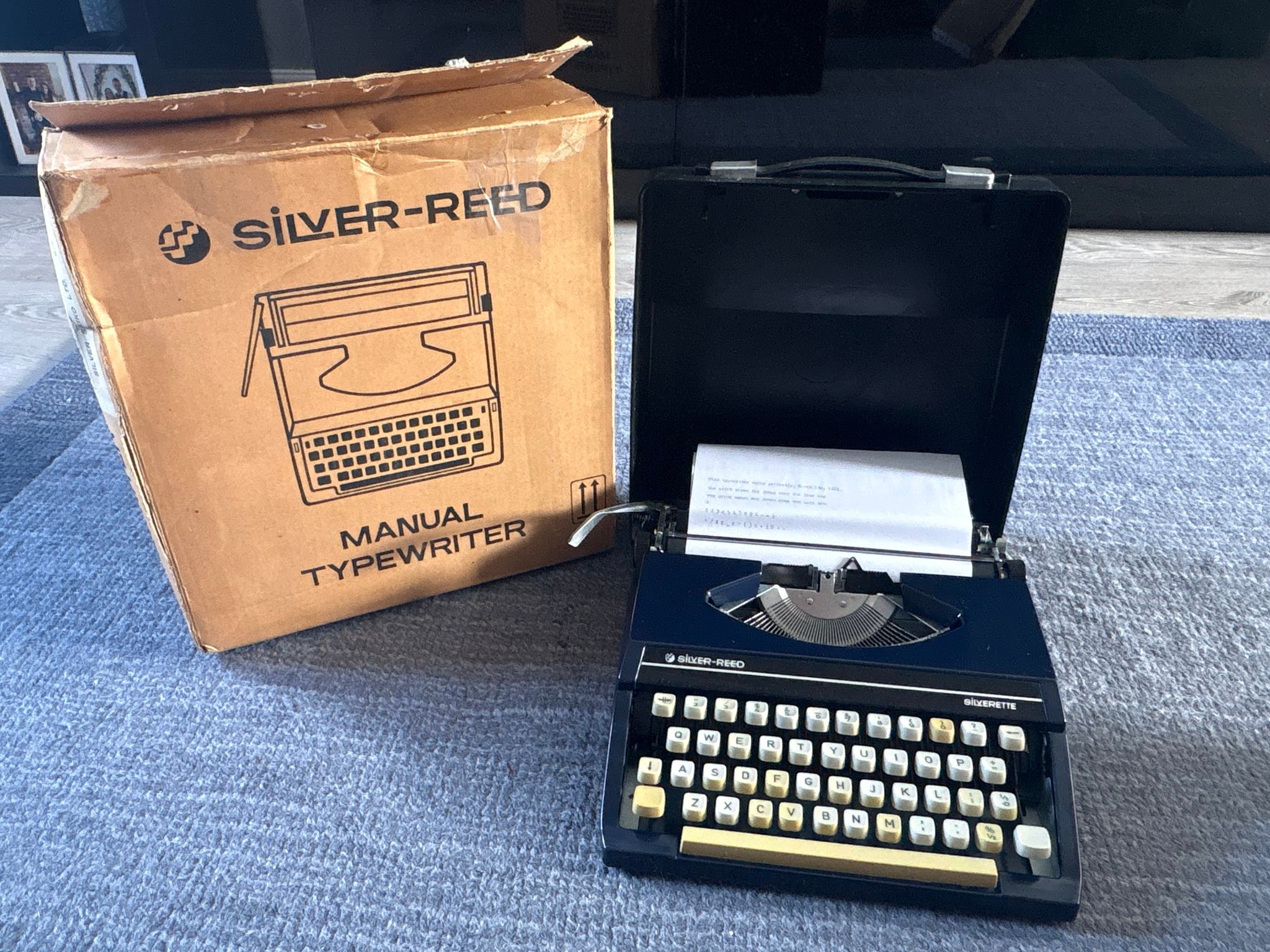 Vintage typing writer 