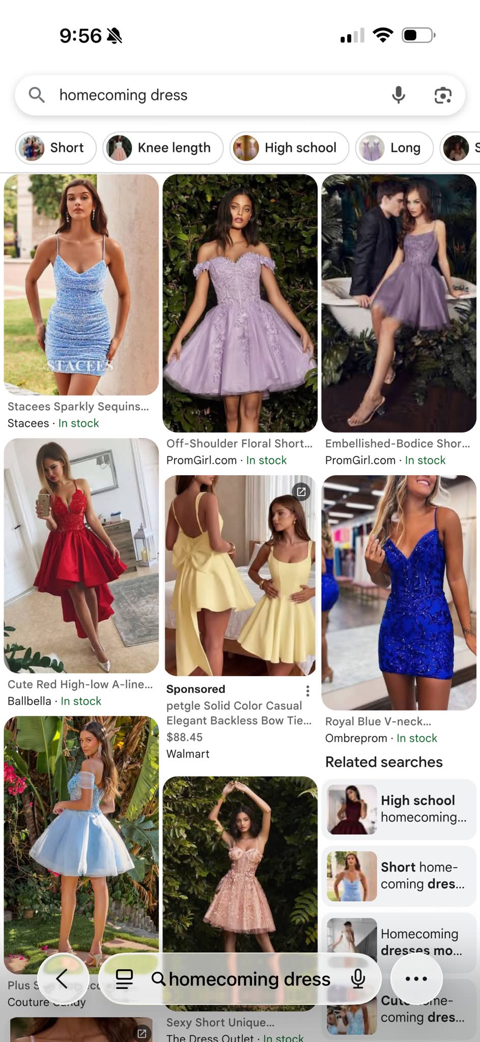 how much does the average homecoming dress cost Why do dresses have to $500+ I mean what makes them so expensive please someone tell me why dresses from like JC Penny's are like $70 but you got elegant classy red cocktail dress