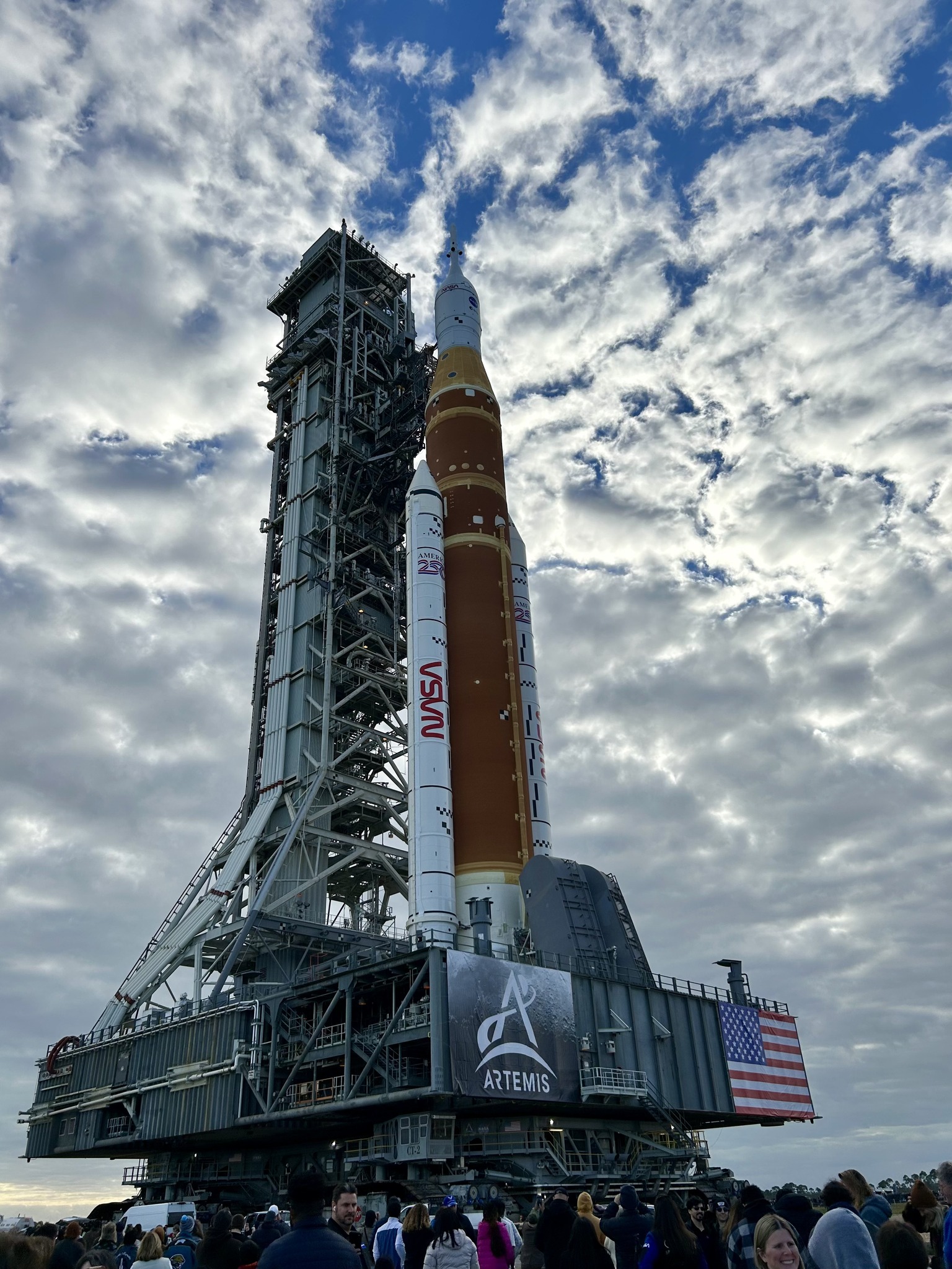 Dan Hackney - Artemis II has left the Virtical Assembly... | Facebook