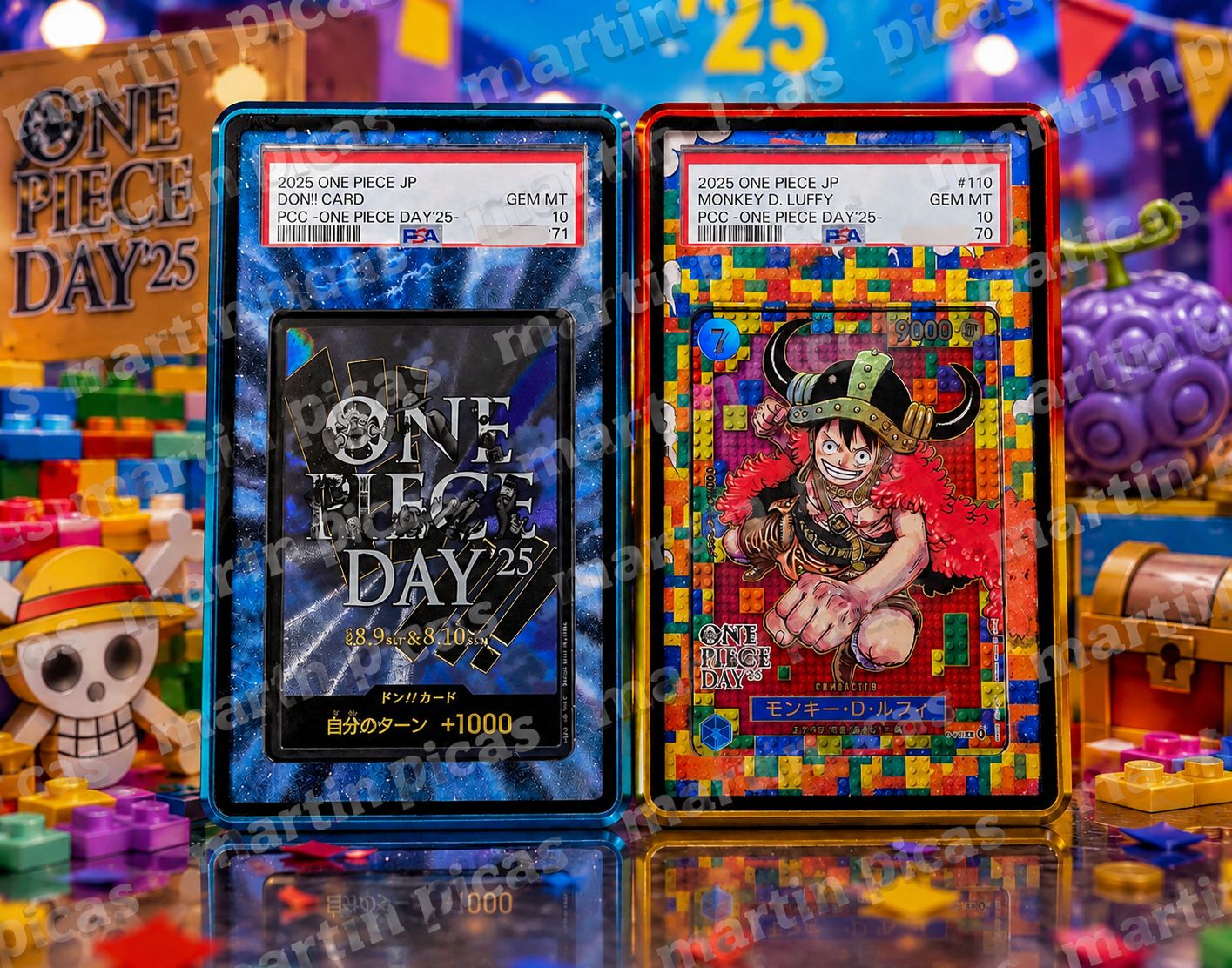 WTS PSA 10 LUFFY OPDAY 25 + DON (SEQUENCE)