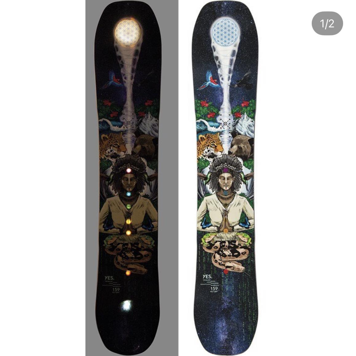 dcp yes snowboards 2027 PYL Pro Snowboard This improves the boards buoyancy Glowing snowboard design for Yes