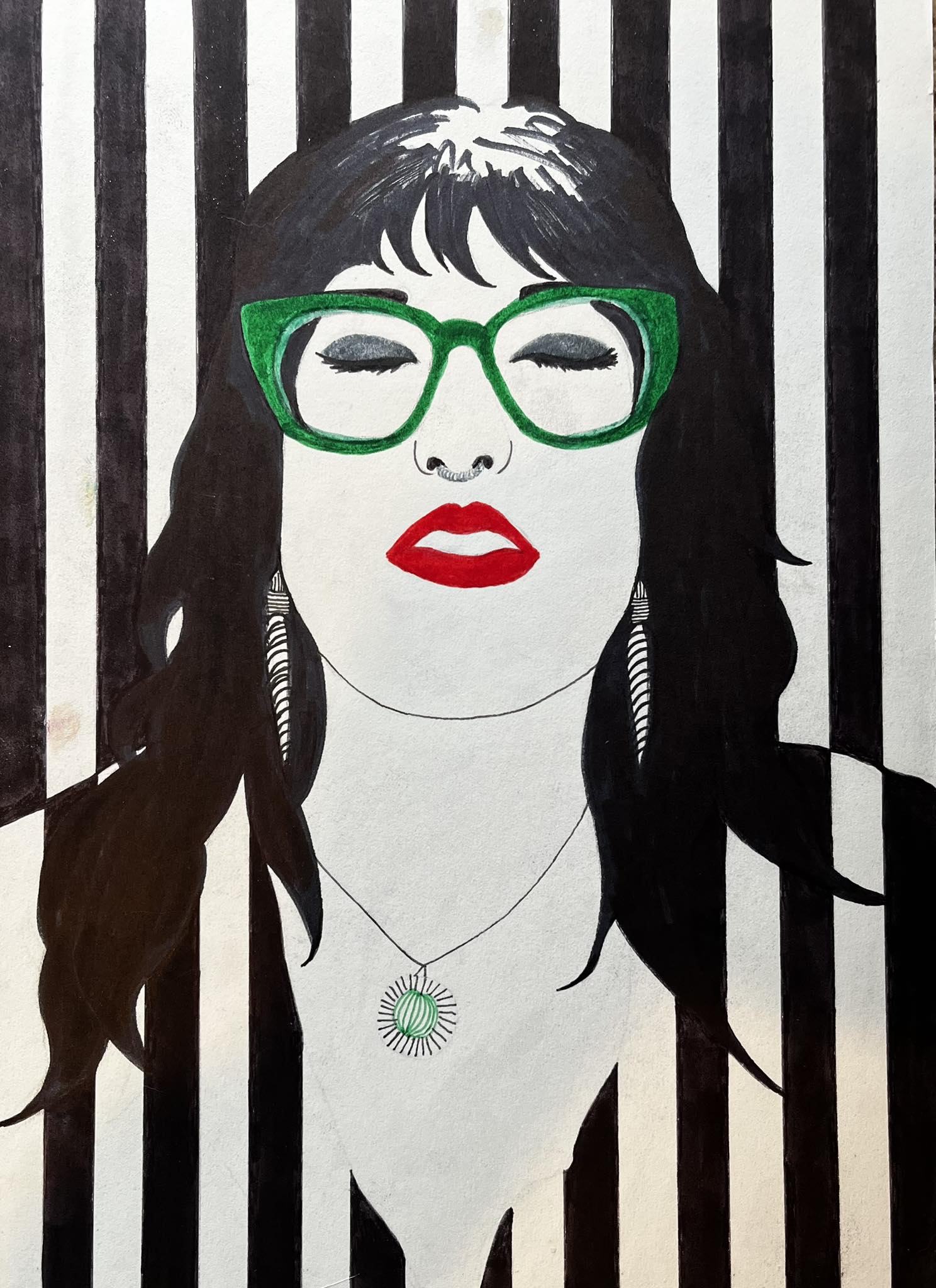 How To Draw Bridget Riley Artwork