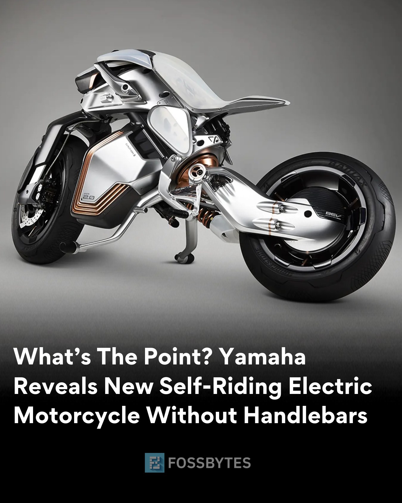 Here's a quick look at the Yamaha TRICERA proto, revealed at the