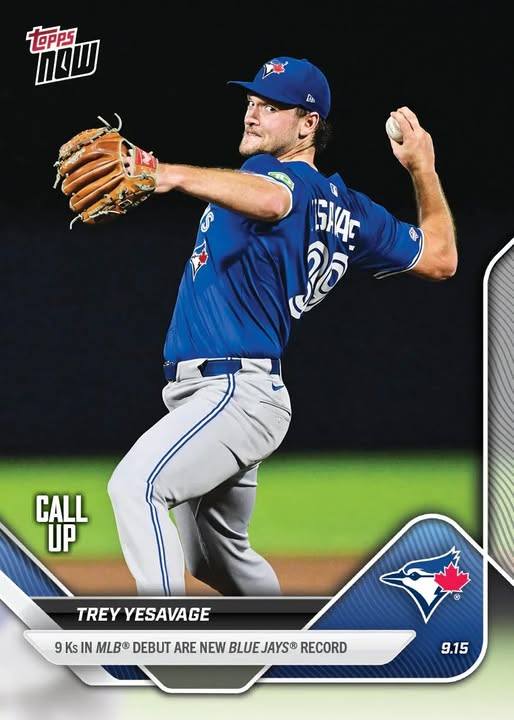 Trey Yesavage sets Blue Jays record with 9 Ks in MLB debut