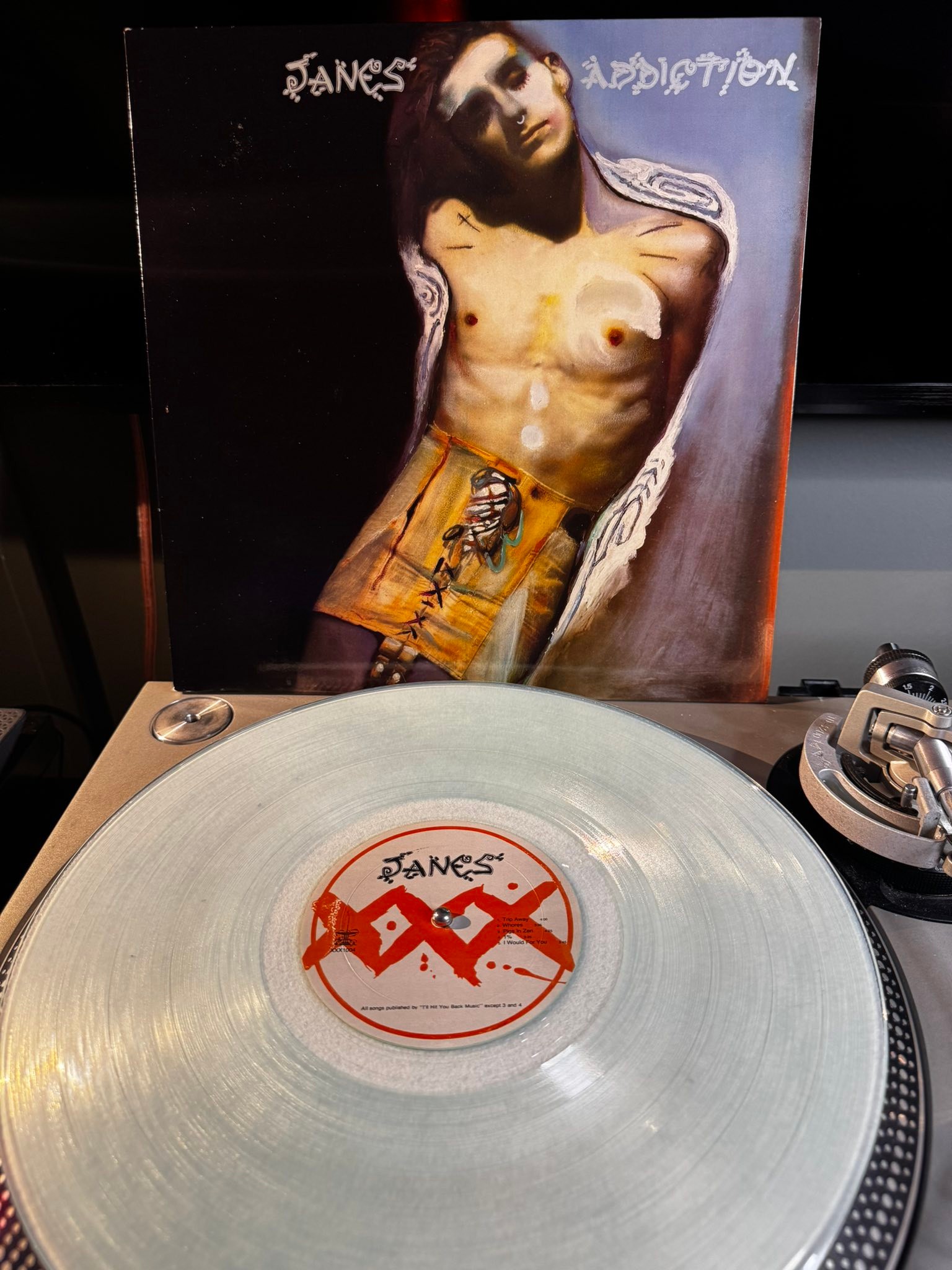 Janes Addiction's debut live album on rare vinyl