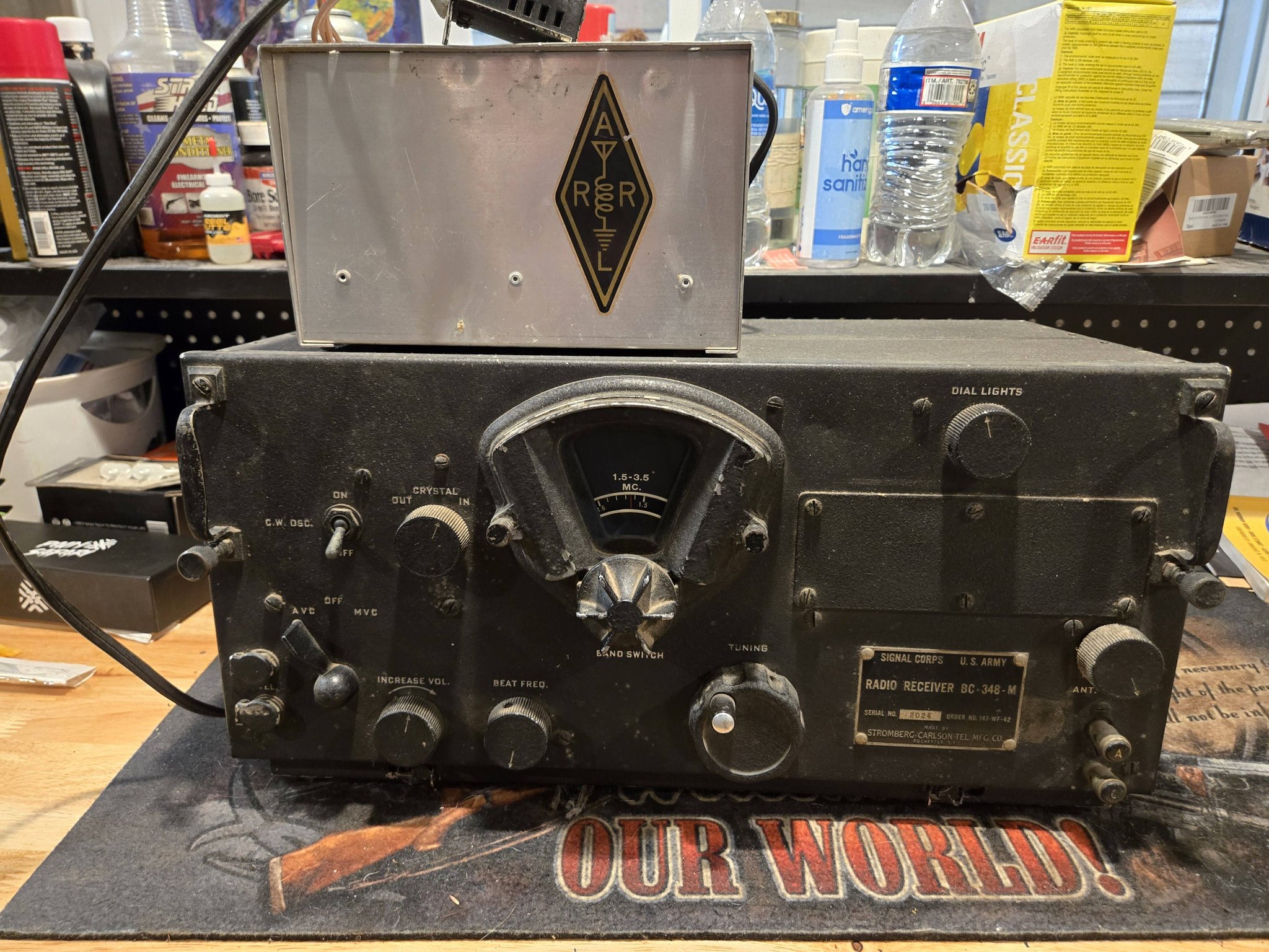 BC-348 Receiver | Facebook