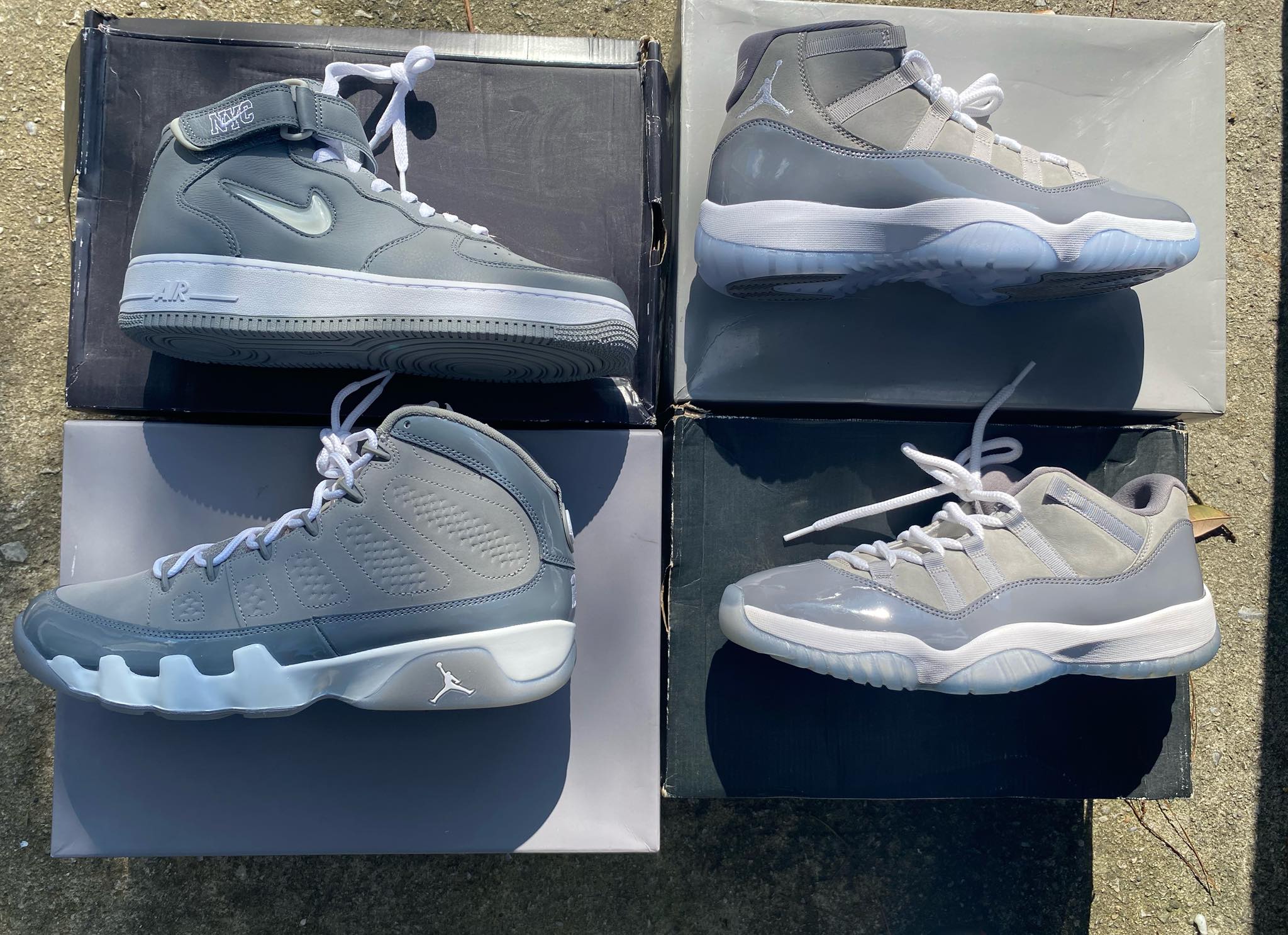 NIKE AIR JORDAN 11 “Jubilee” Nike React Live - “College Grey” #nike #swoosh #justdoit