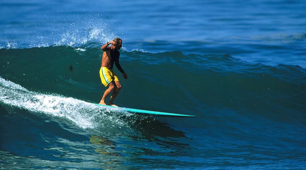 Pat Rawson shaped surfboard from the mid nineties