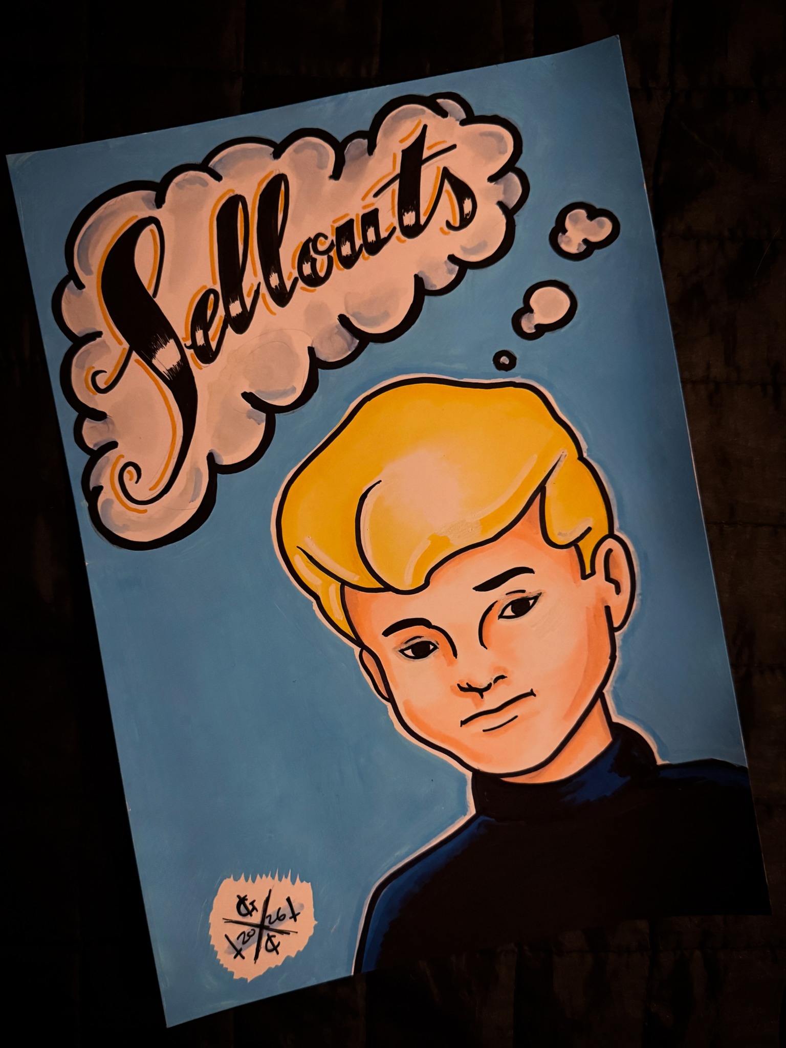 Johnny Quest, he thinks we