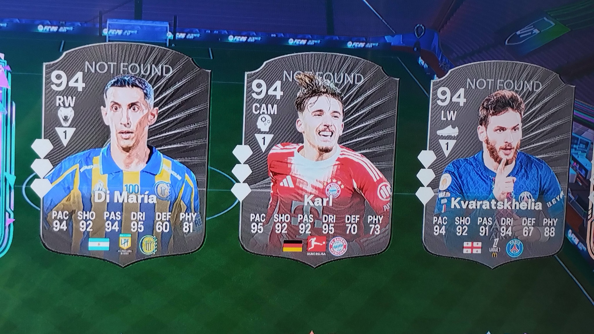 My EA FC 26 Ultimate Teams. 🥳🥳⚽️⚽️