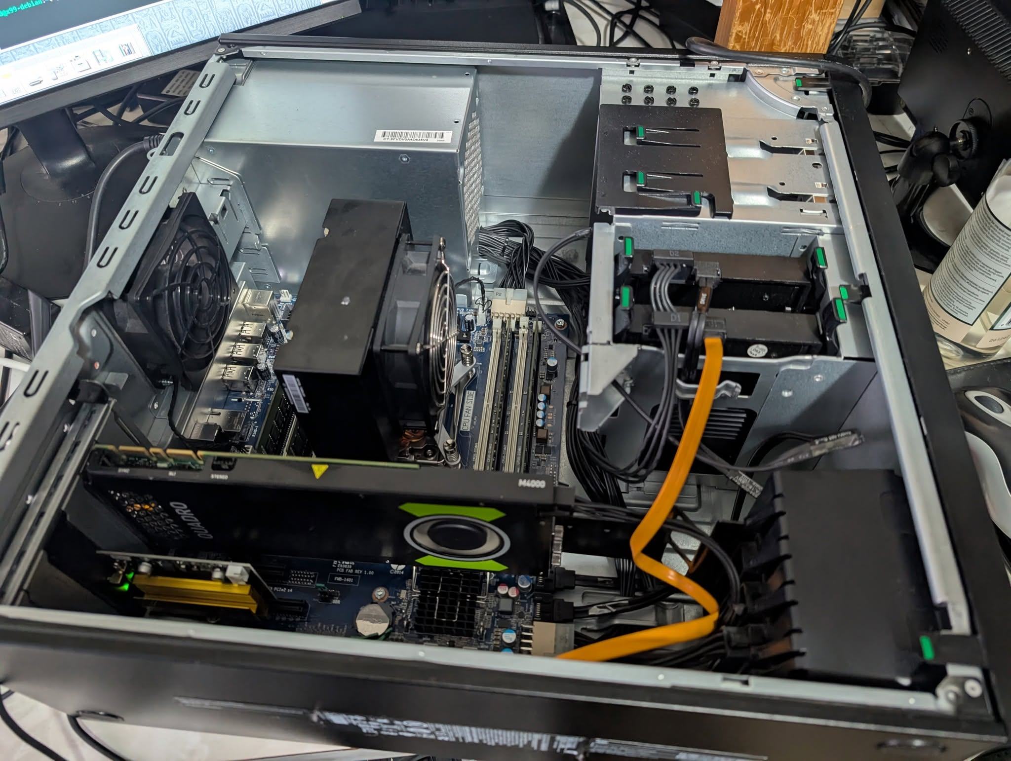 Upgrading a ten-year-old HP Z440 workstation with a Xeon E5-2698 v4