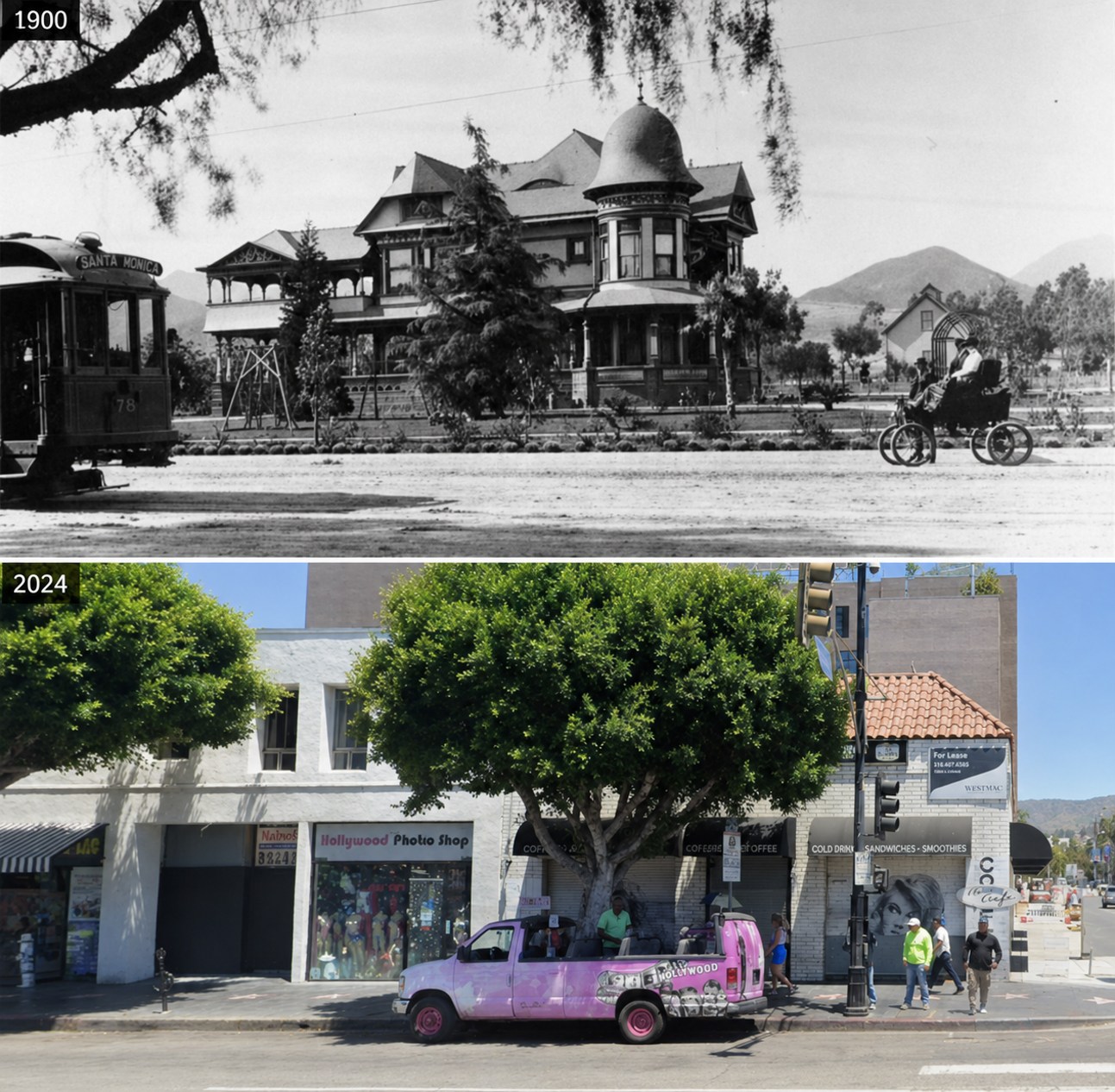 The William Fox Studio on Western Ave. near Sunset Boulevard, Los