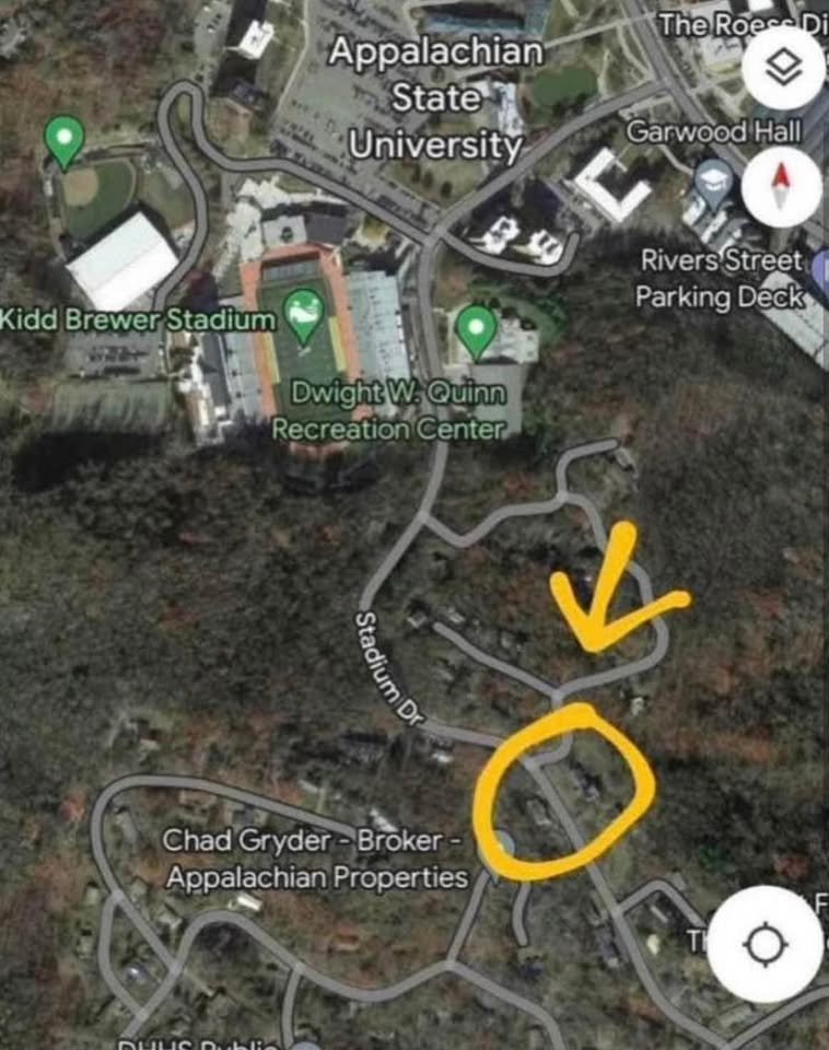 Appalachian State Mountaineer Football Fans | Game Day Parking - App vs ...