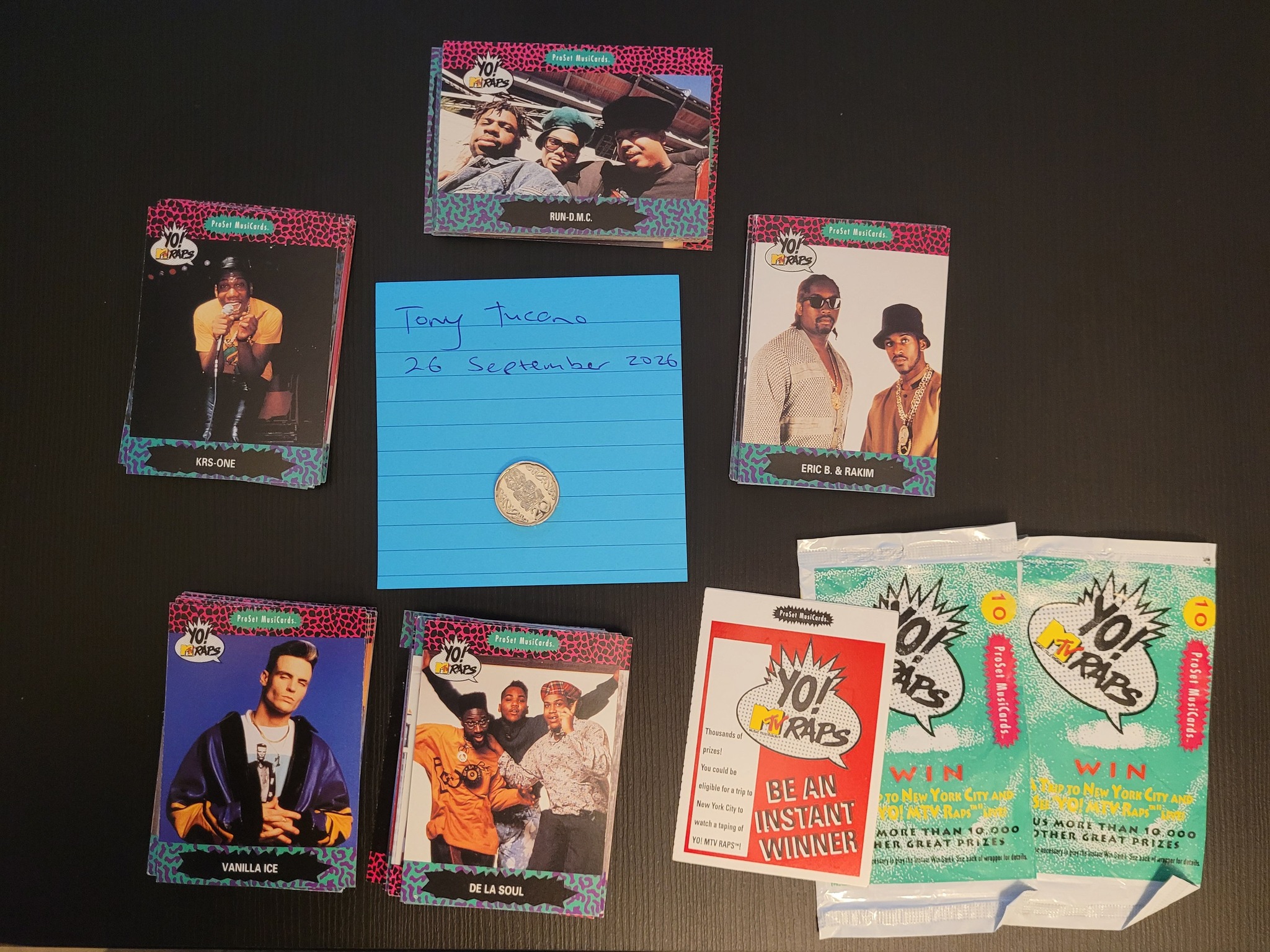 Remembering Def Jef and Yo MTV Raps trading cards