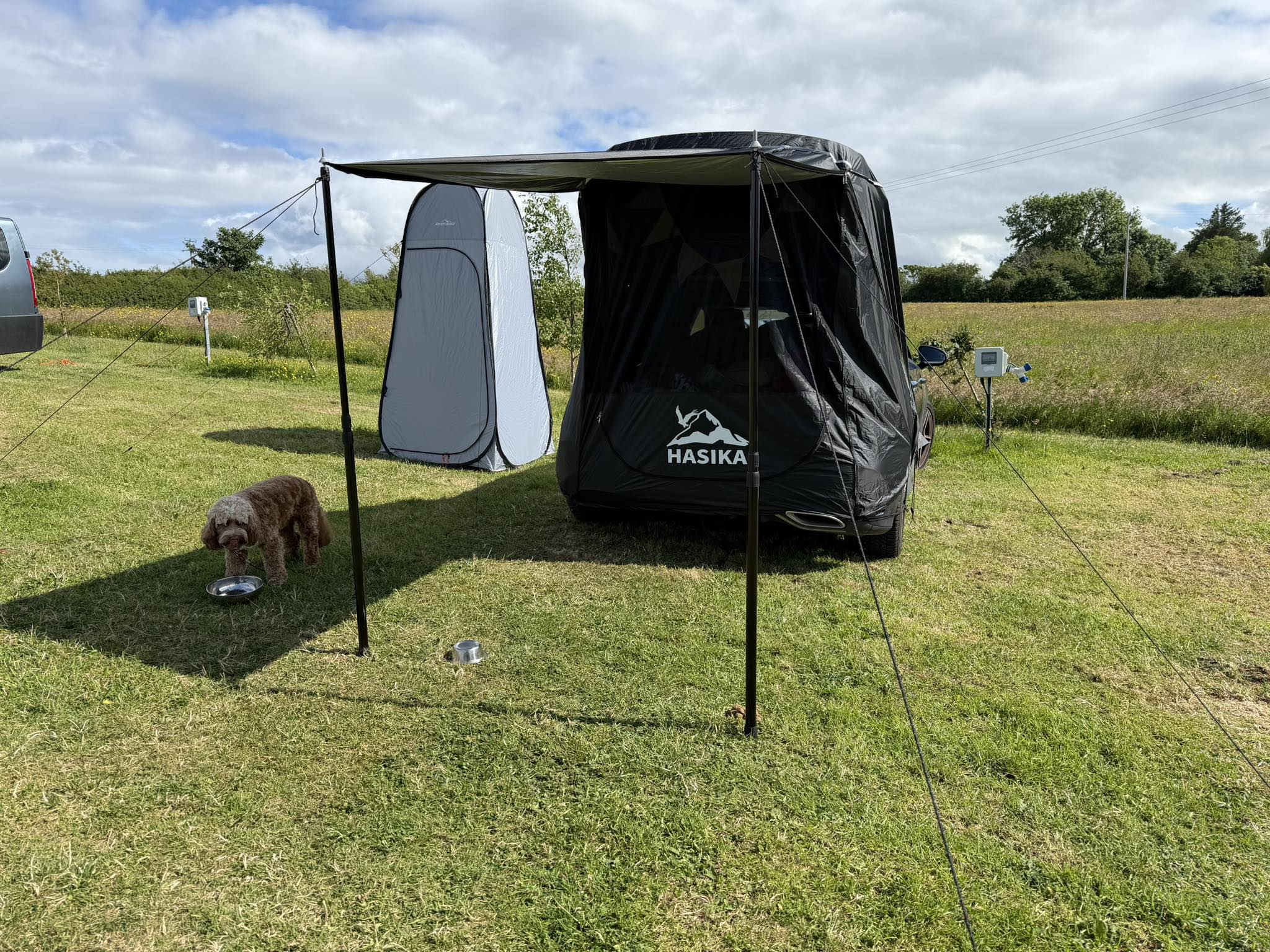 roll tent Custom Canopy Style:With Moonlight Kit Items sold from these FLNOZAMZ Vollautomatisches faltbares Dachzelt, Trail Riding