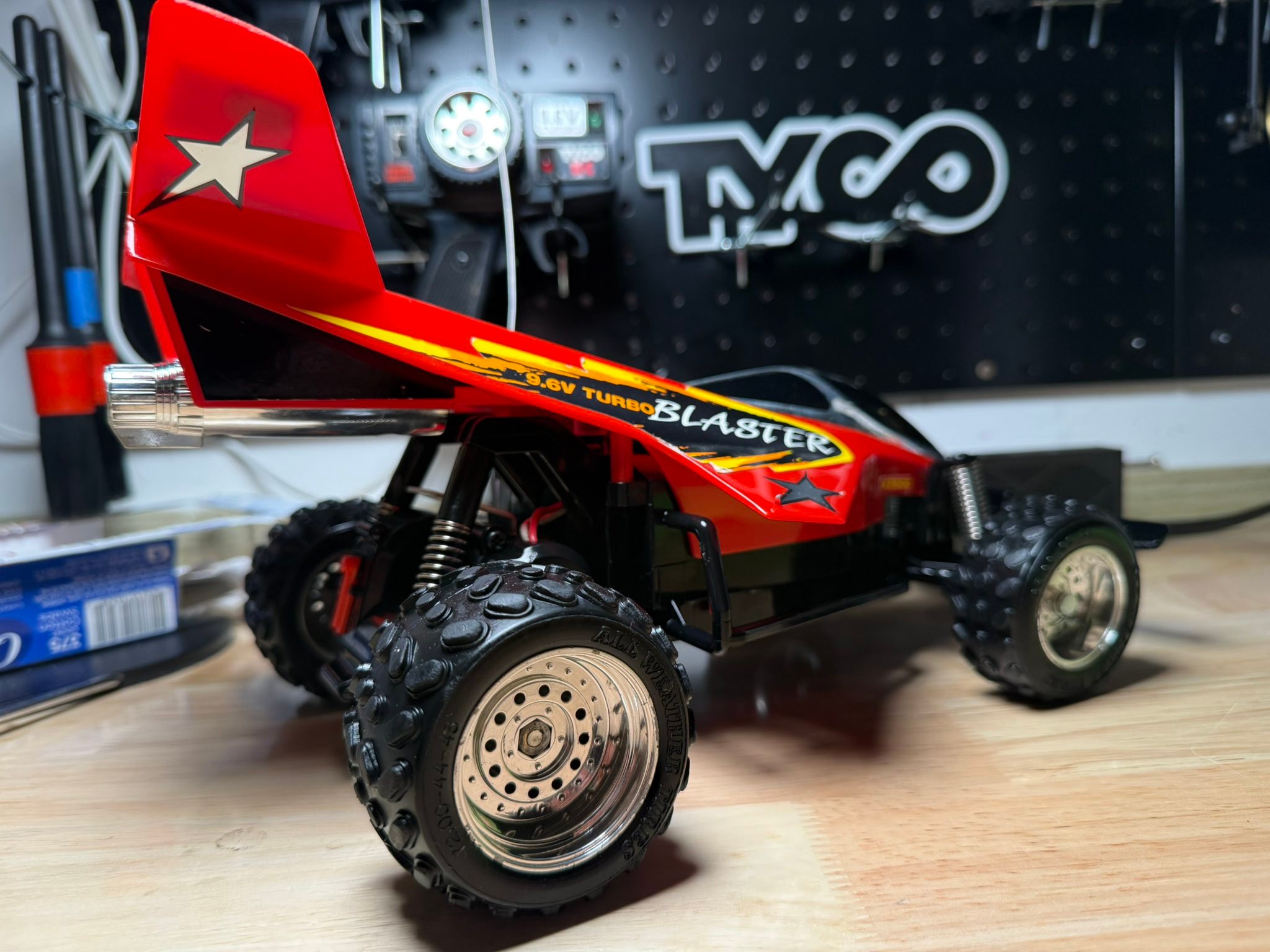 Restored TYCO Blaster RC toy for sale