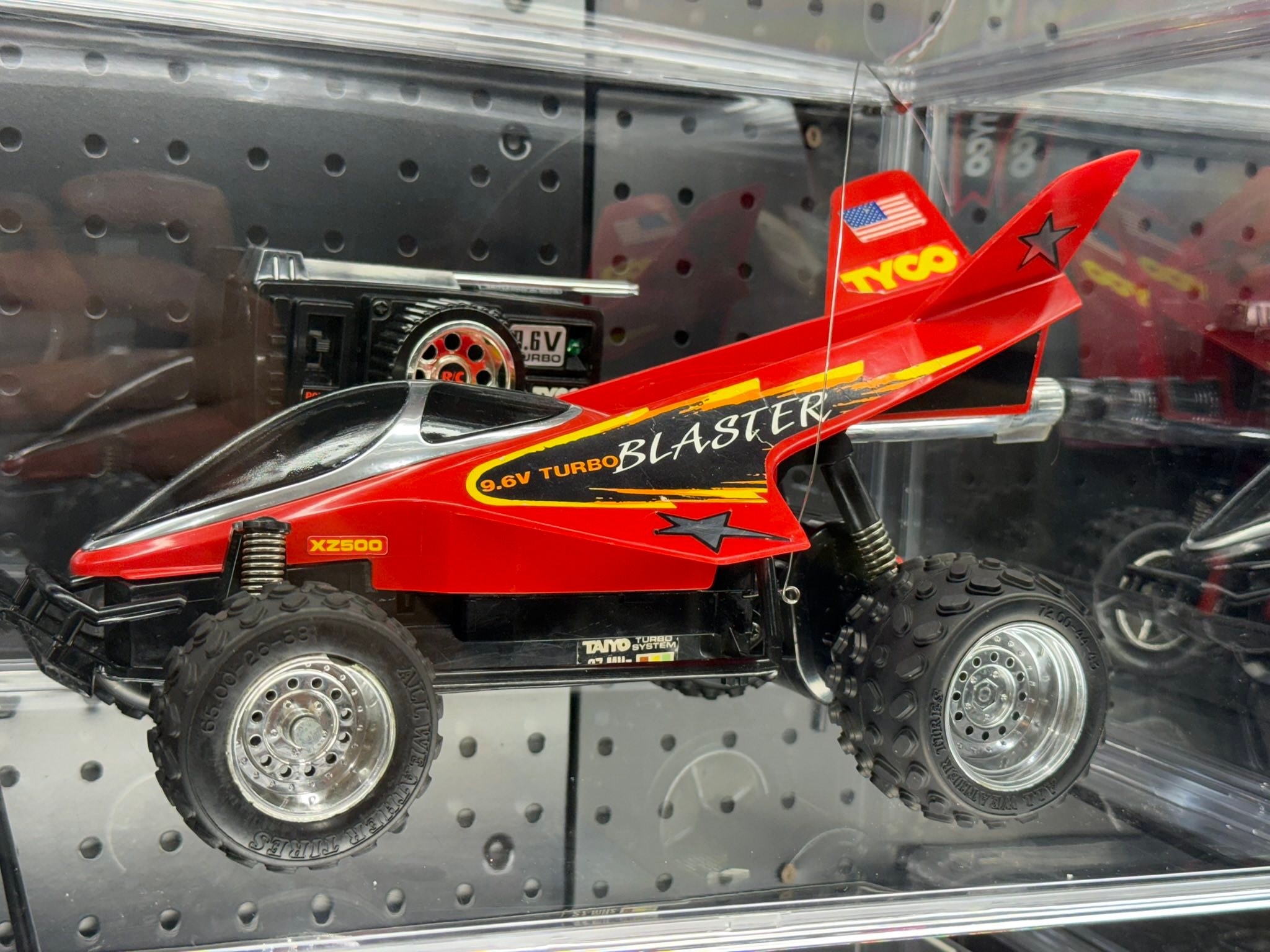 Restored 9.6v Turbo Blaster RC car for sale