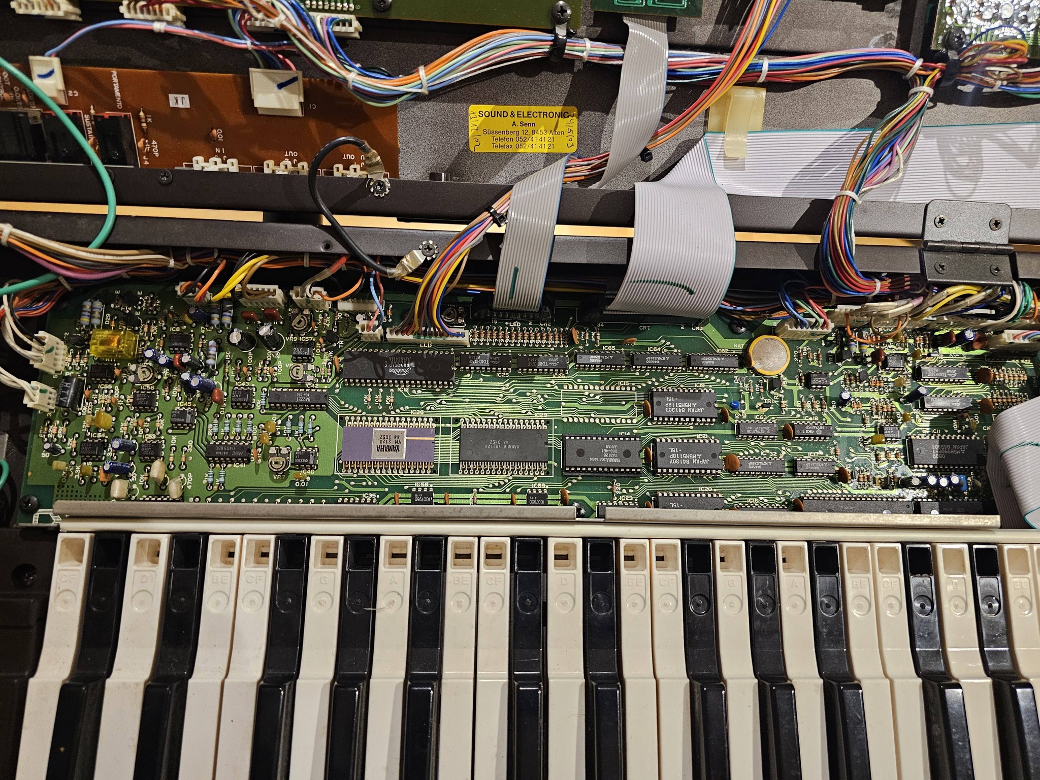 Kenwood DX-7 full restoration details