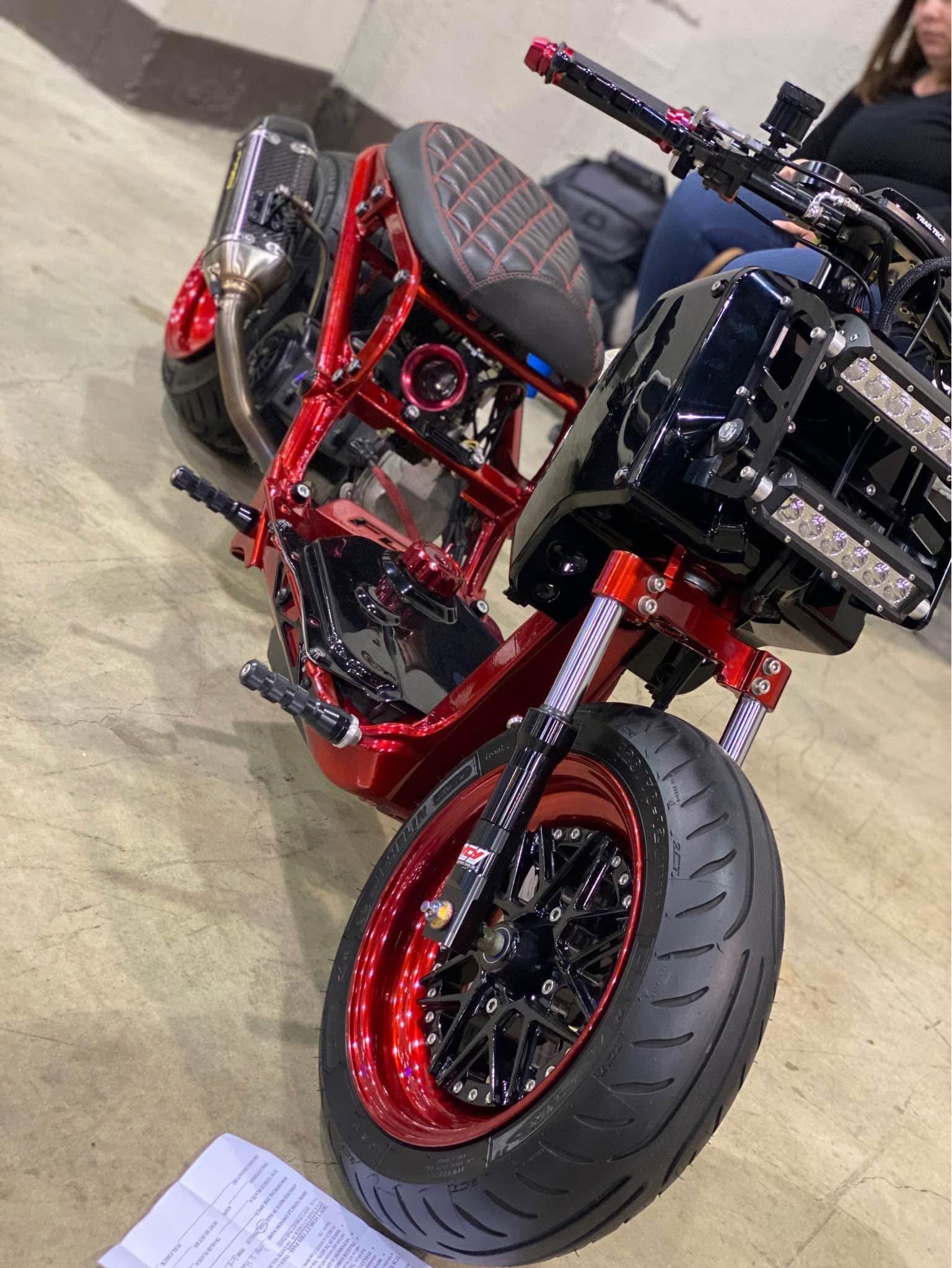 FLP Improved Kickstand V4 – Honda Ruckus / Zoomer – Custom Billet Style