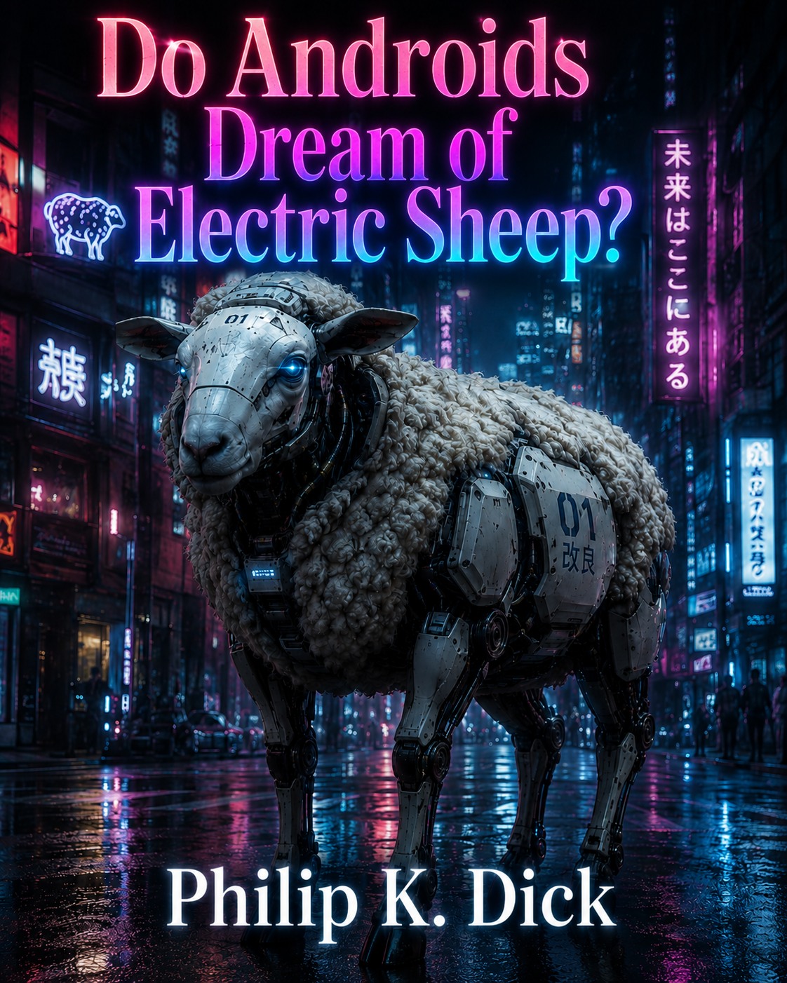 Philip K Dick's Do Androids Dream of Electric Sheep explores humanity