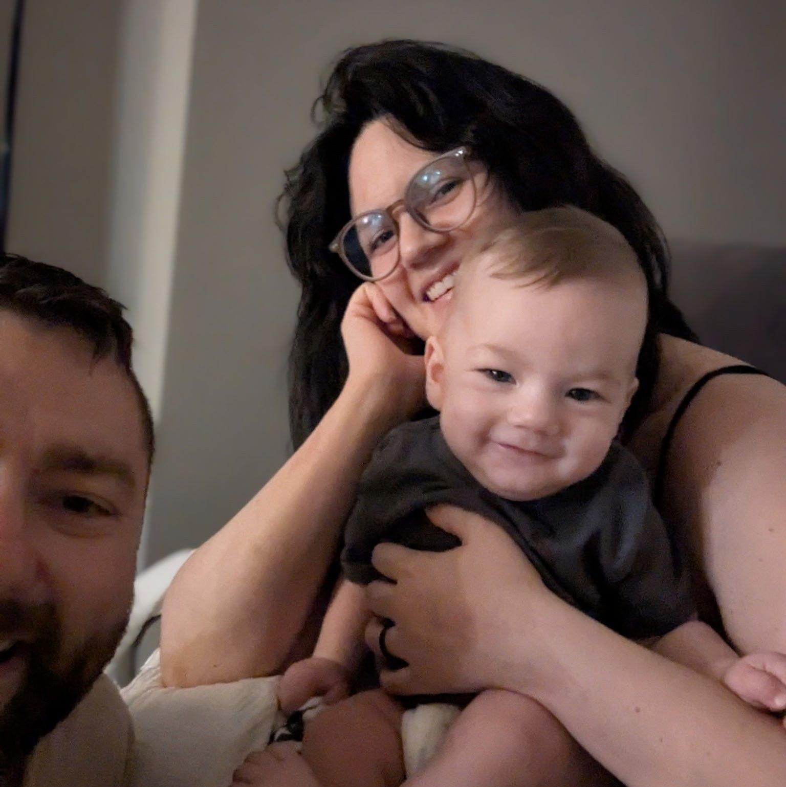 Mickey Wiley - Our new grandson with his mommy and daddy | Facebook