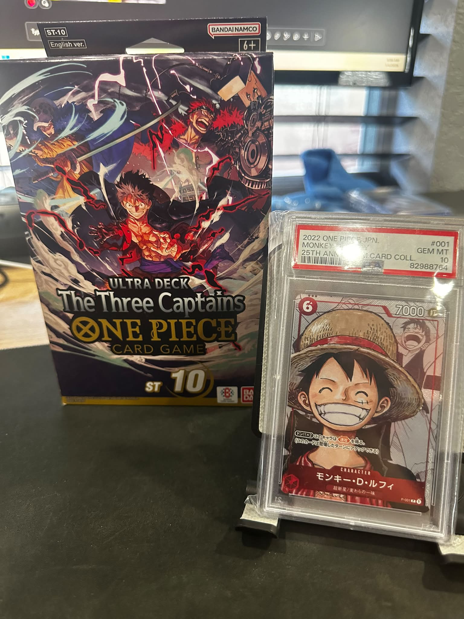 2024 UNO ONE PIECE WILD MONKEY D. LUFFY (GEAR 5) PSA 10 US $150