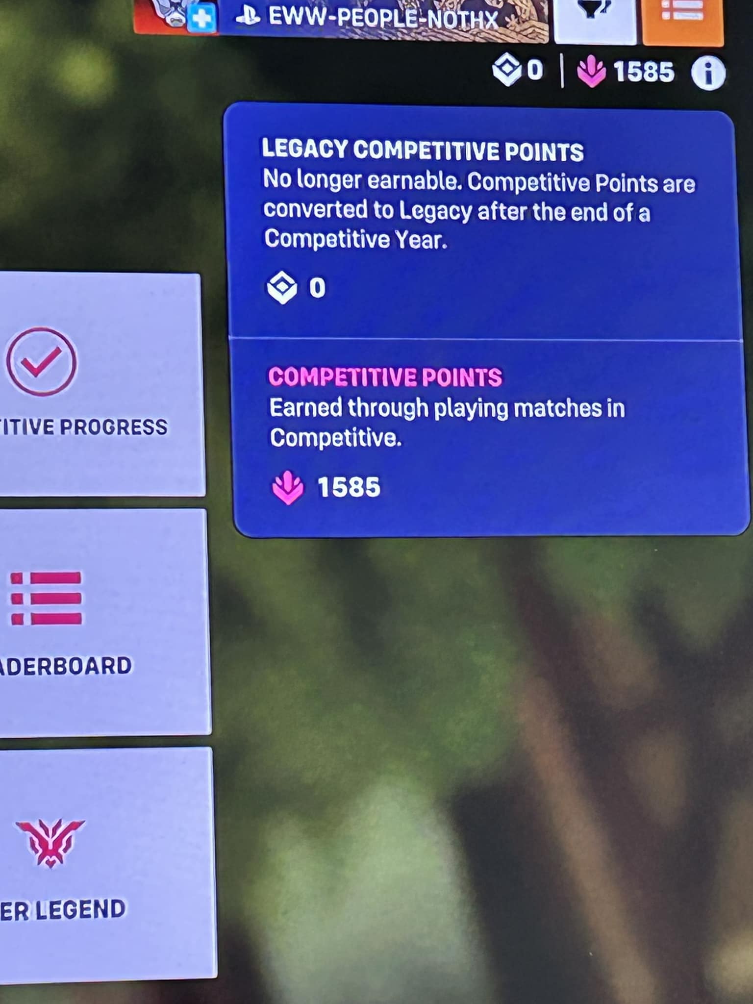 Overwatch 2 | What’s the point of legacy competive points currently ...