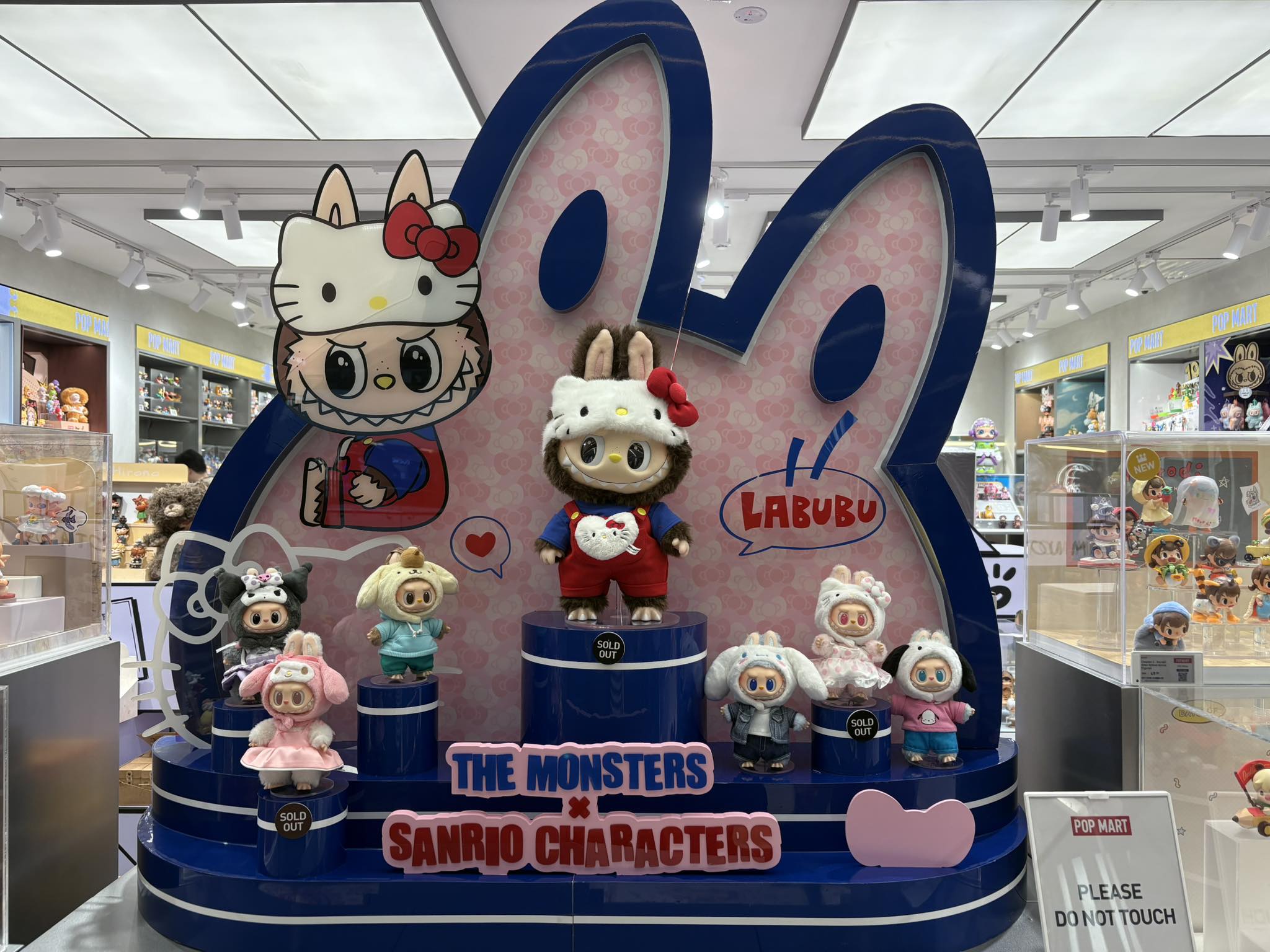What do Monsters x Sanrio characters look like without outfits?