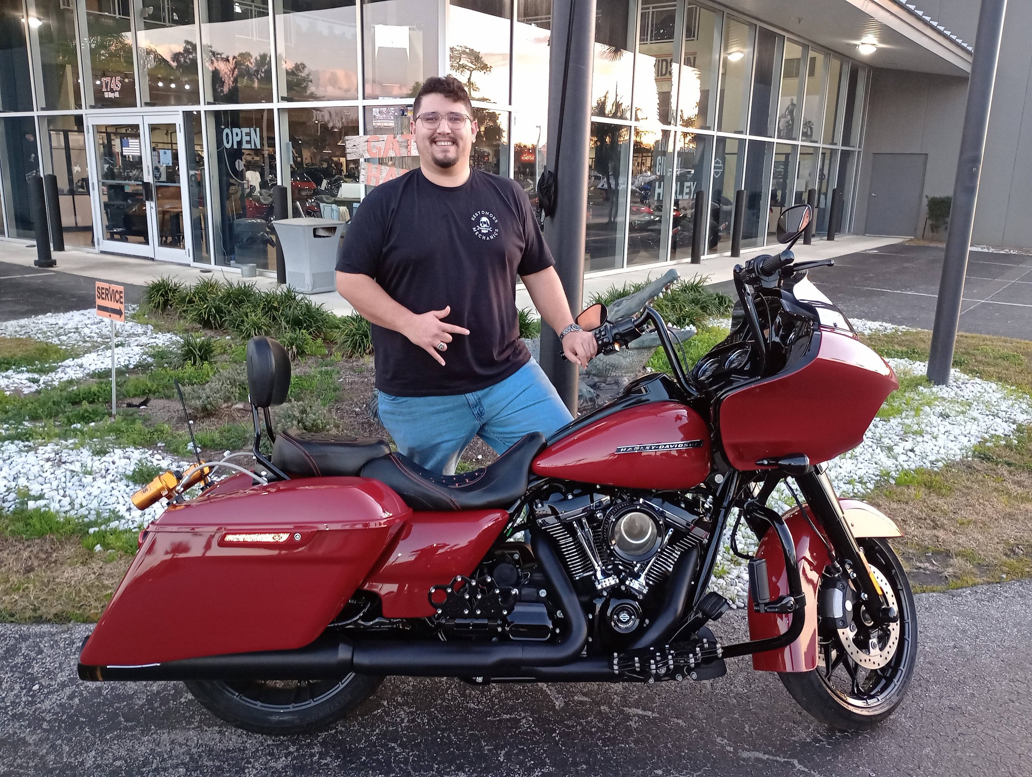 Huge congratulations to Larry Smith on riding home on a brand new
