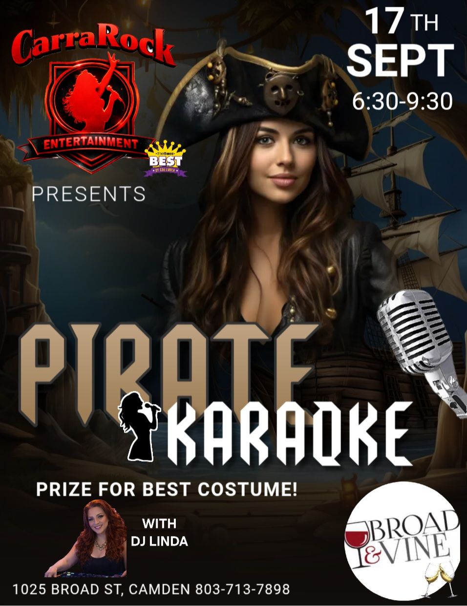 Pirates Cove karaoke night event | North Myrtle Beach, SC