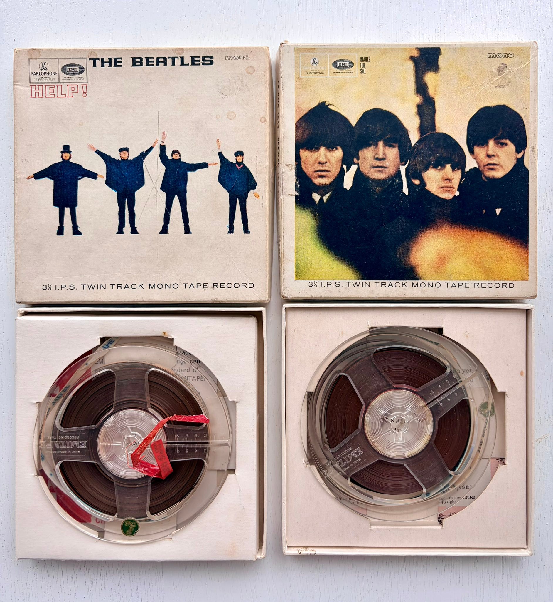 BLACK with the beatles 2track 15ips The Beatles - With The Beatles