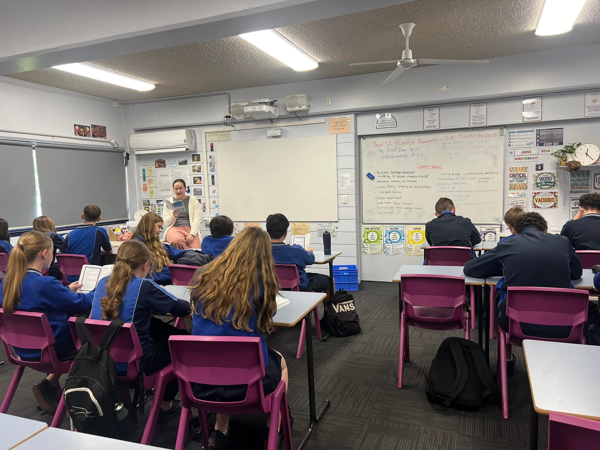 Colo - Year 8 English reading Shakespeare together | Facebook