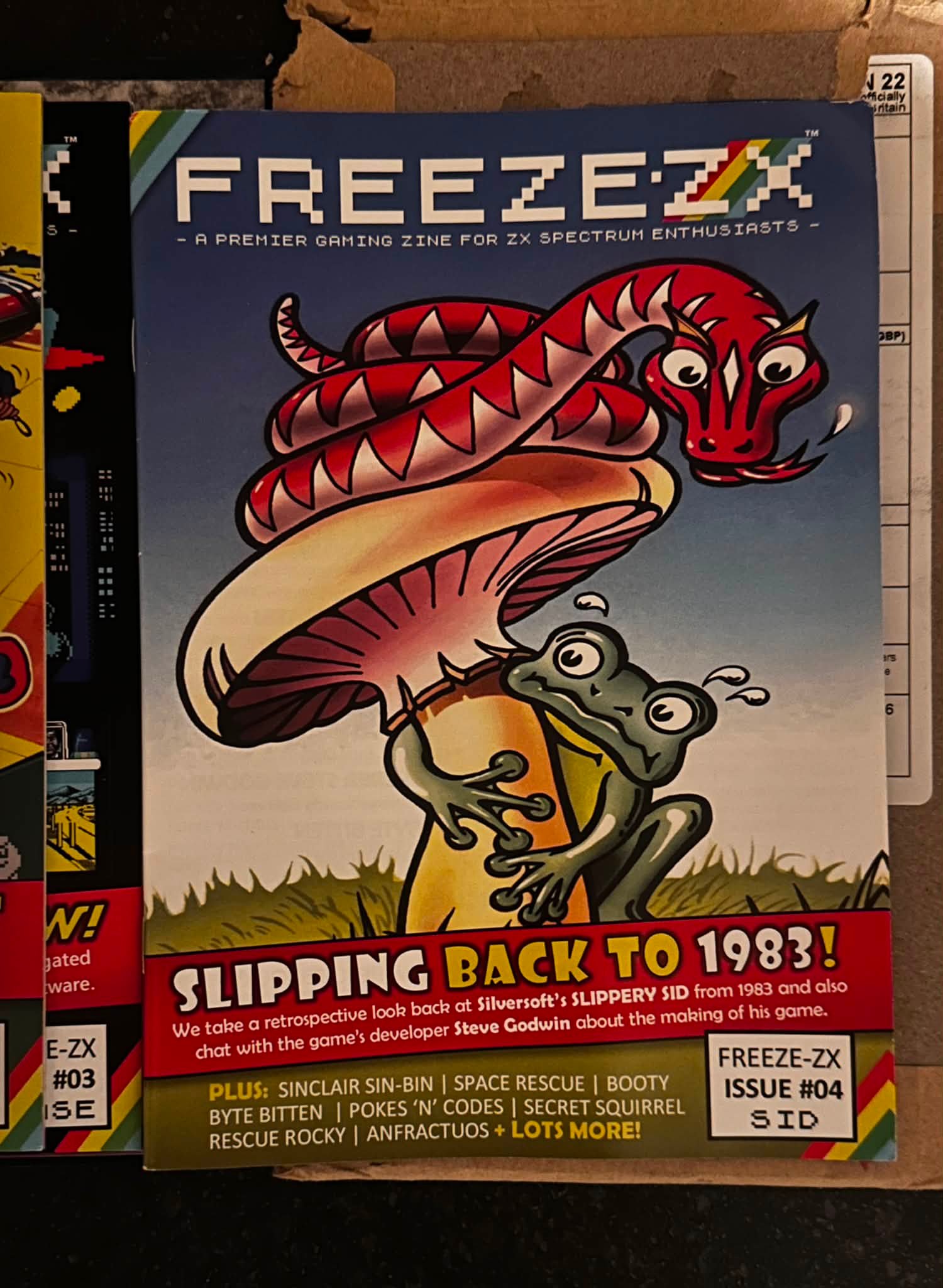 FREEZEZX magazine reaches new southern latitude milestone