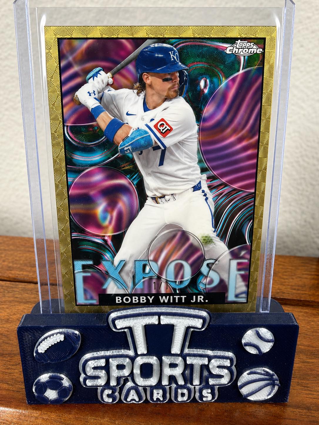 Pulled first redemption card from vending machine for Bobby Witt