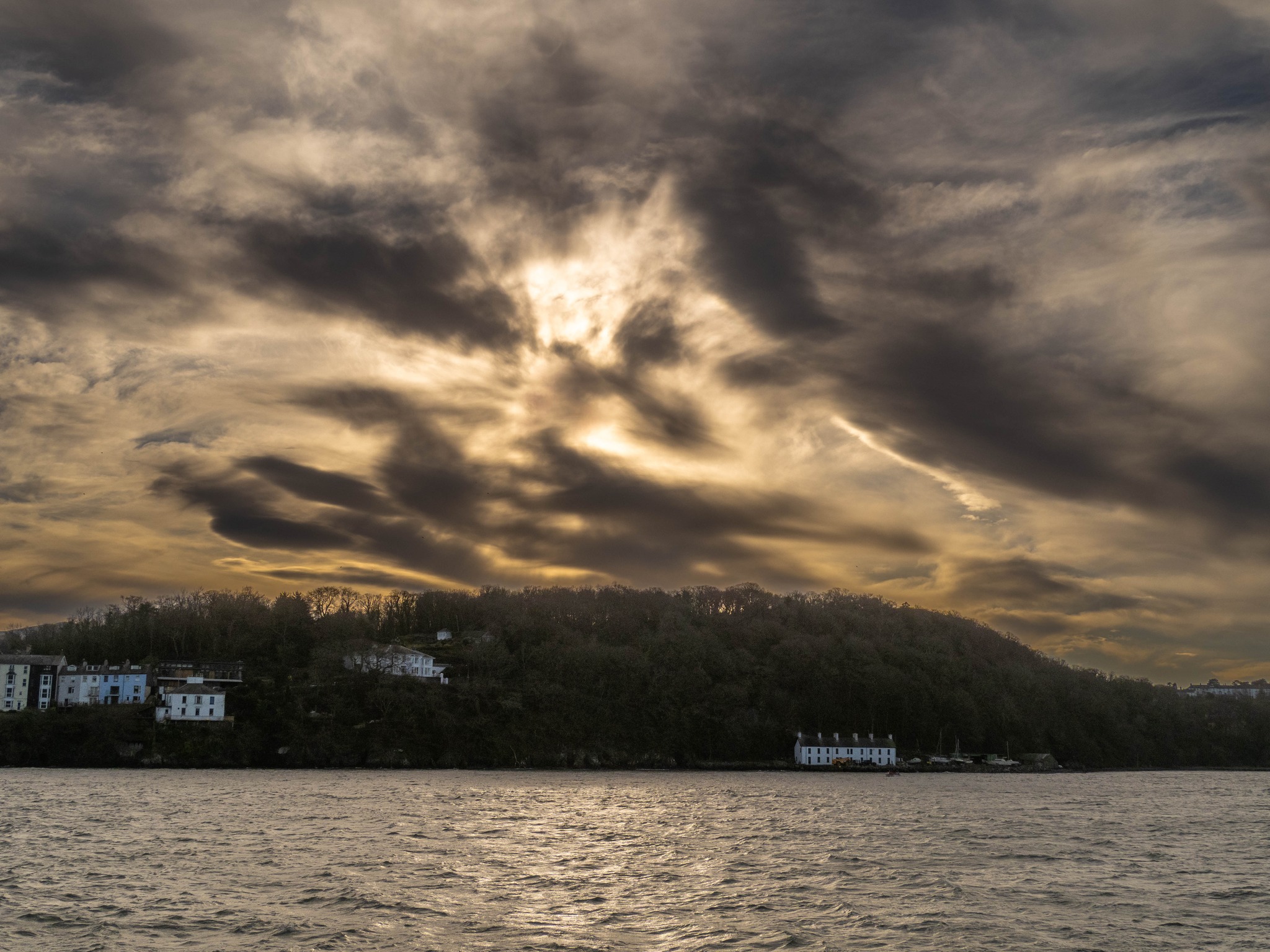 Graham Kidd - A dramatic sky from Bangor Pier, on... | Facebook