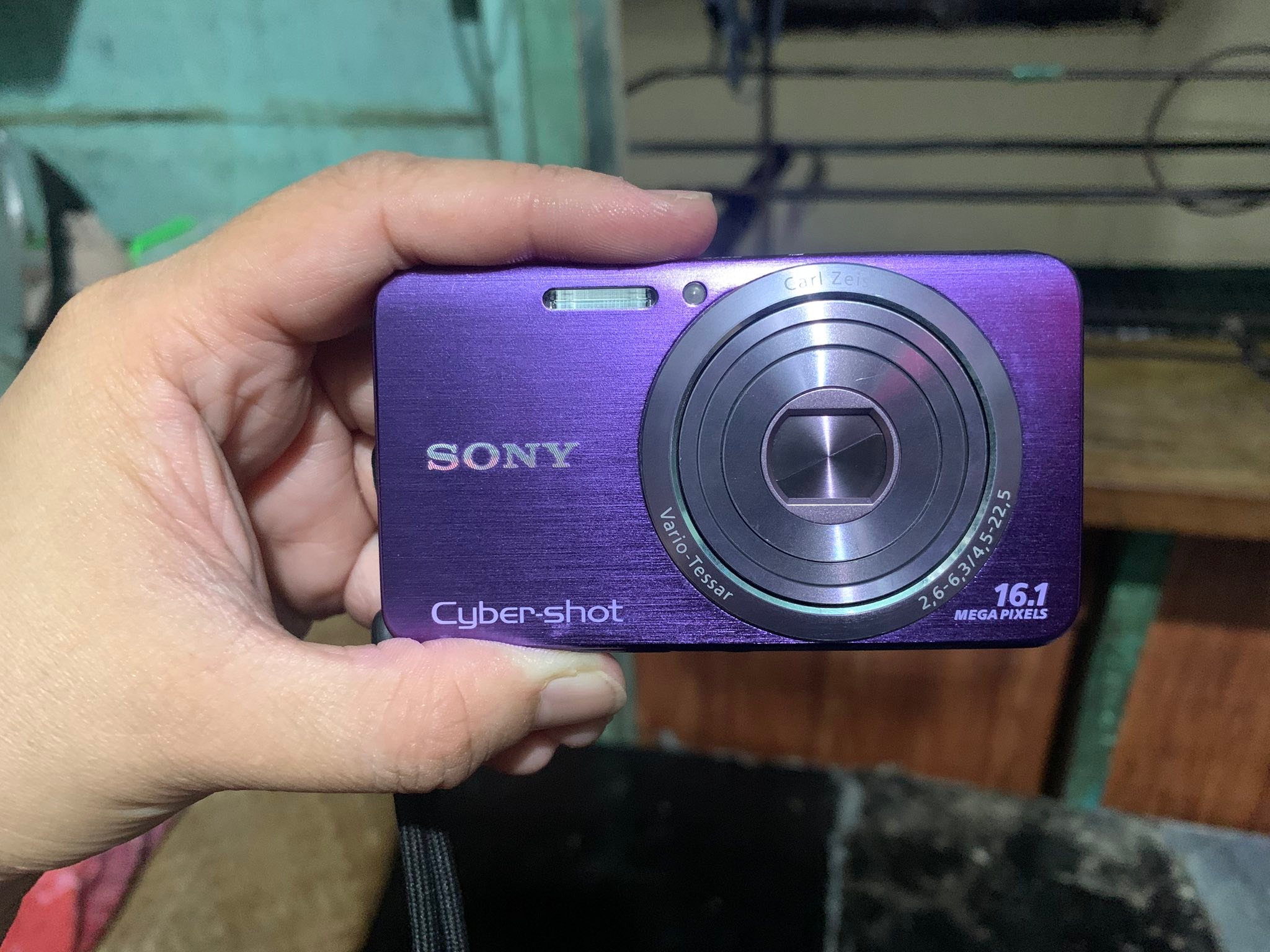 Sony Cybershot DSC W630 Purple Violet Digicam Purple - 16.1 