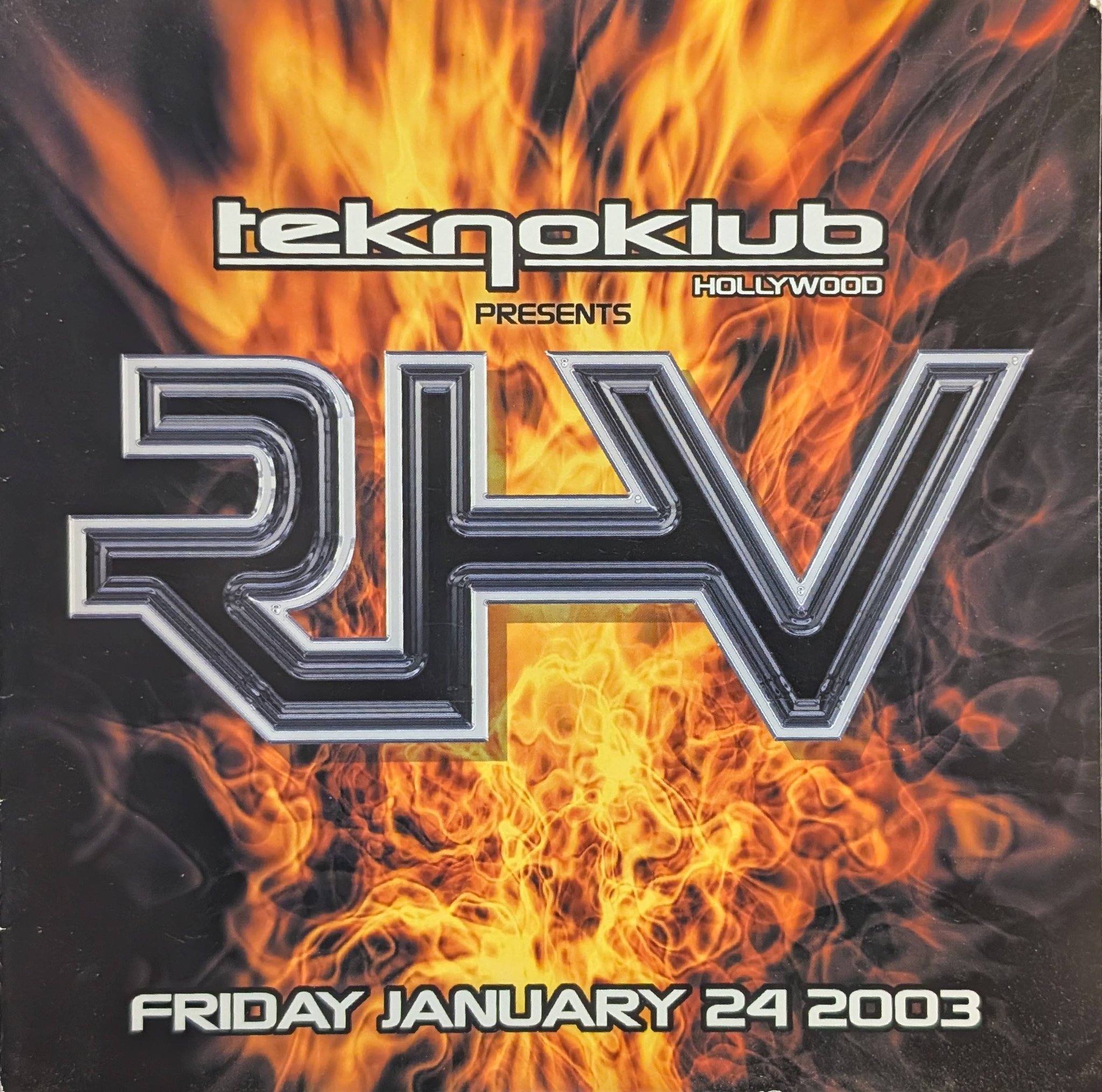 U.S. Rave Flyers & Memorabilia | Richard Humpty Vission @ Teknoklub ...