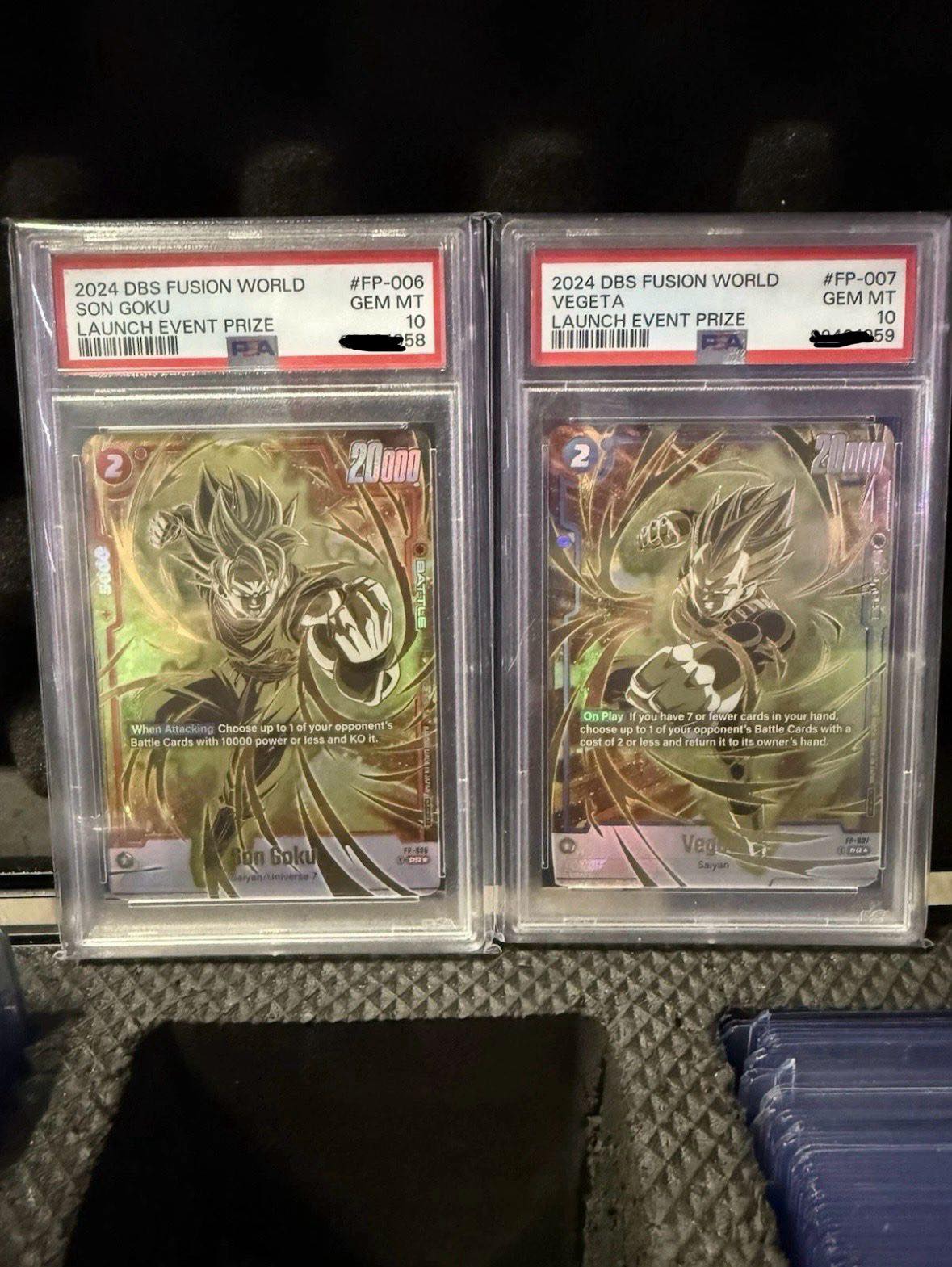 PSA 10 (Rare sequential) Set Dragon Ball Super Son Goku FP-006