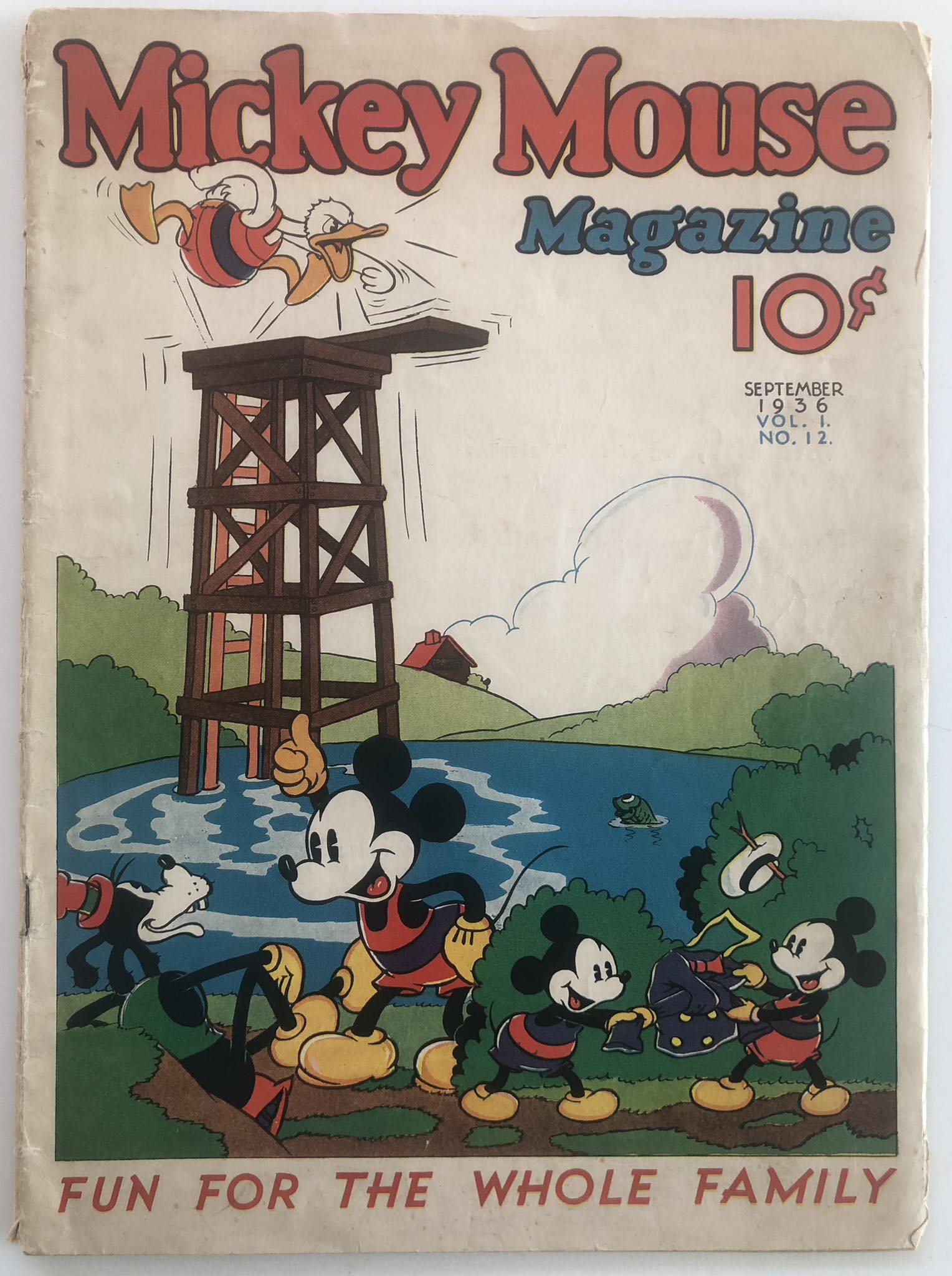 Complete Walt Disney Mickey Mouse magazine collection