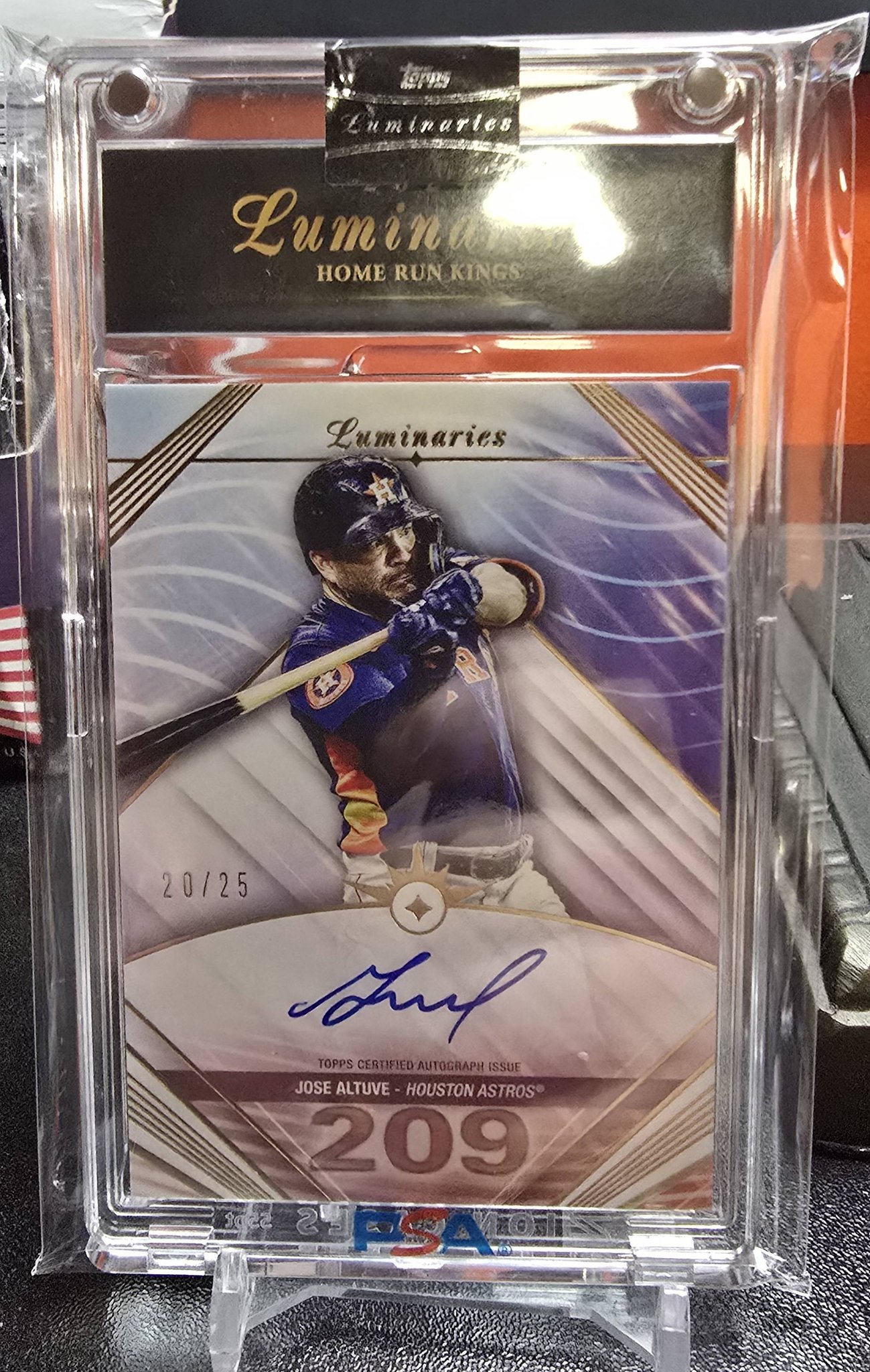 Jose Altuve autograph baseball card for sale