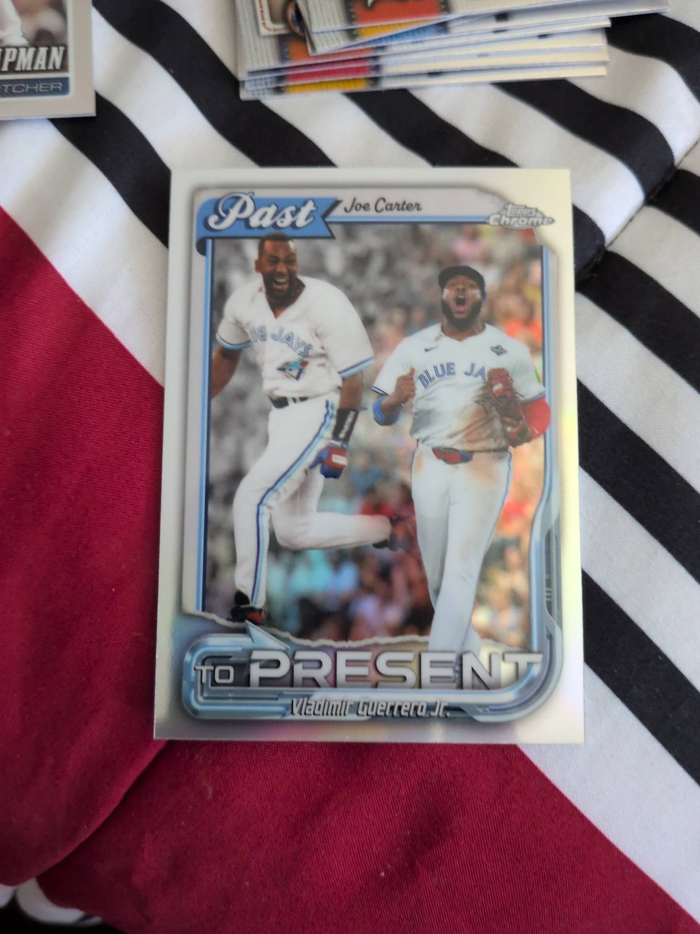 Not a bad pull from a 2025 Topps Chrome hanger.