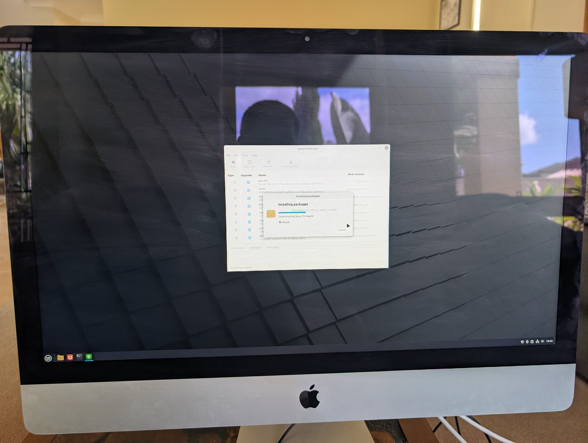 Linux Mint installation on 2012 iMac
