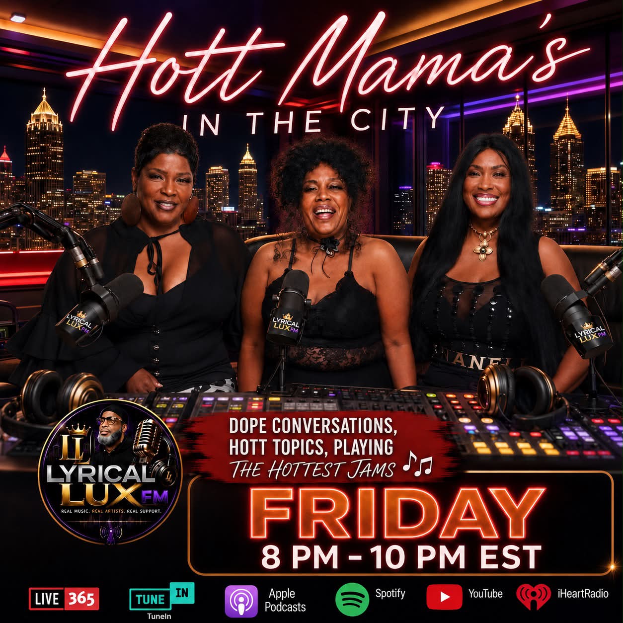 🔥🌆 HOTT MAMA'S IN THE CITY 🌆🔥 Friday nights just got hotter