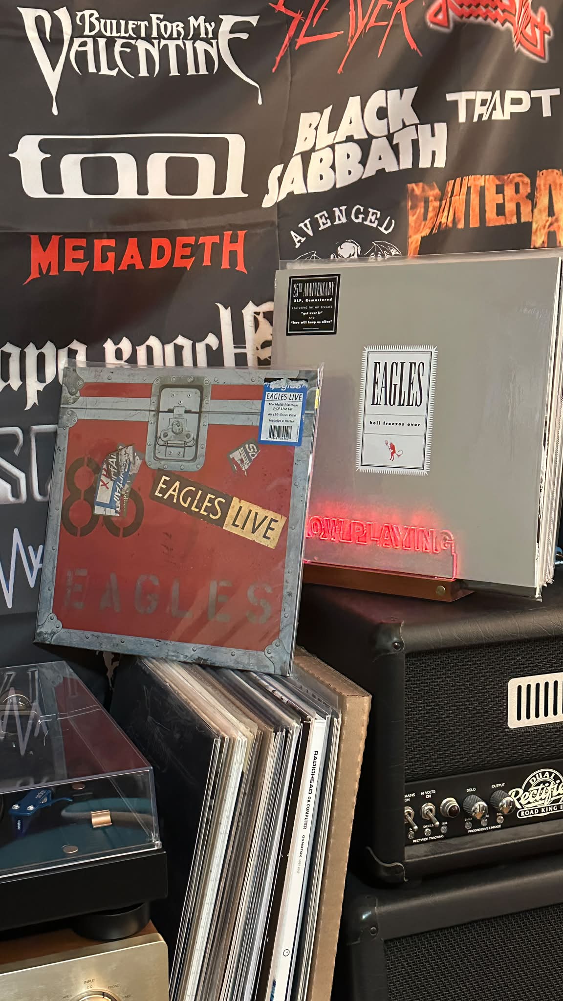 Is there an Eagles live album on vinyl that tops the two I already