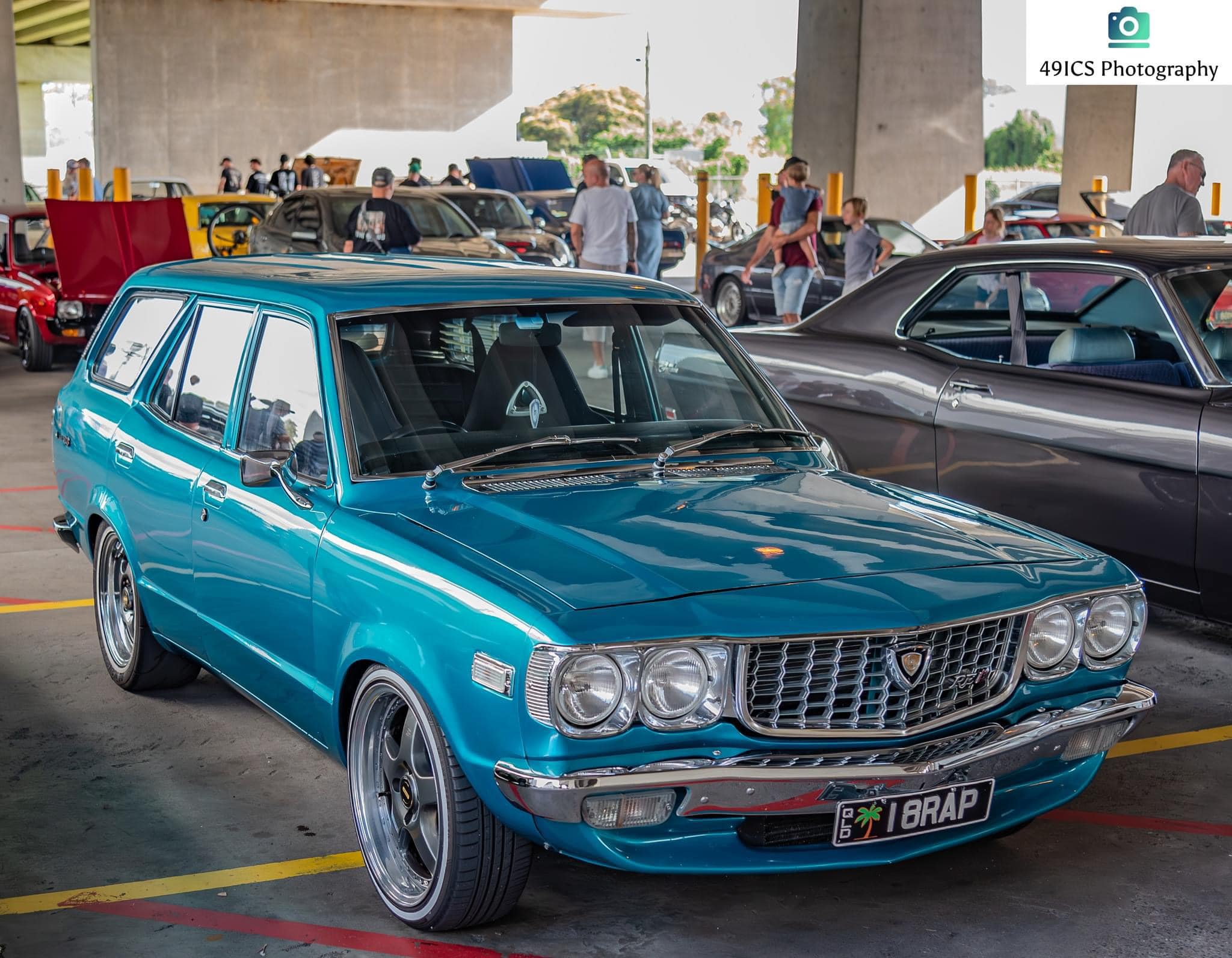 1975 Mazda 808 wagon with 13b semi pp precision 6870 turbo