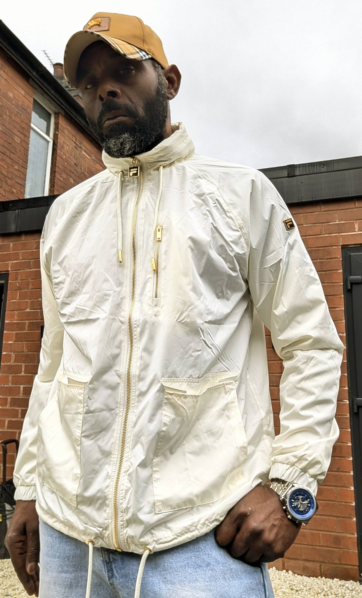 Fila gold range windbreaker now available