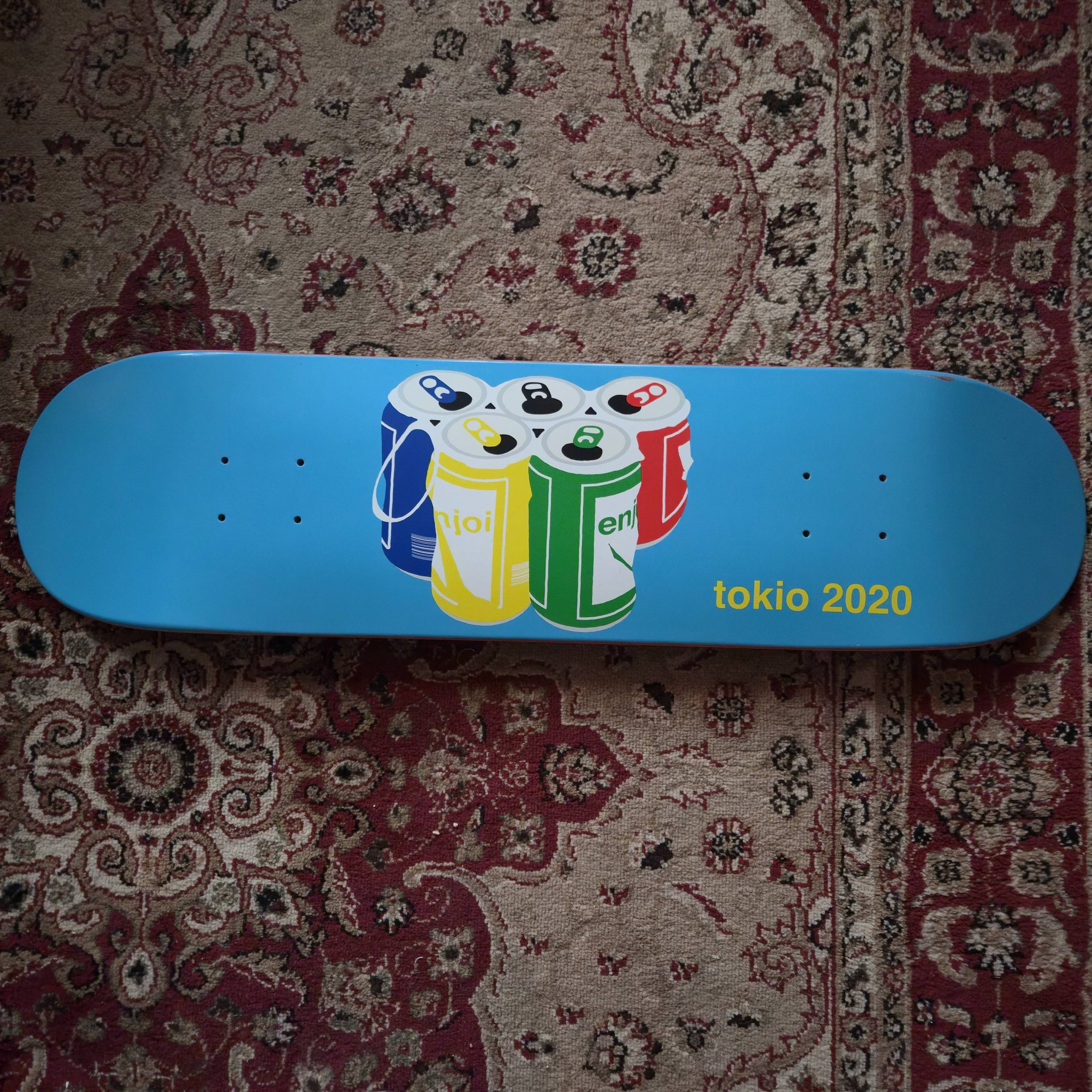 Enjoi Olympic skateboard deck for sale, Tokio 2020 design