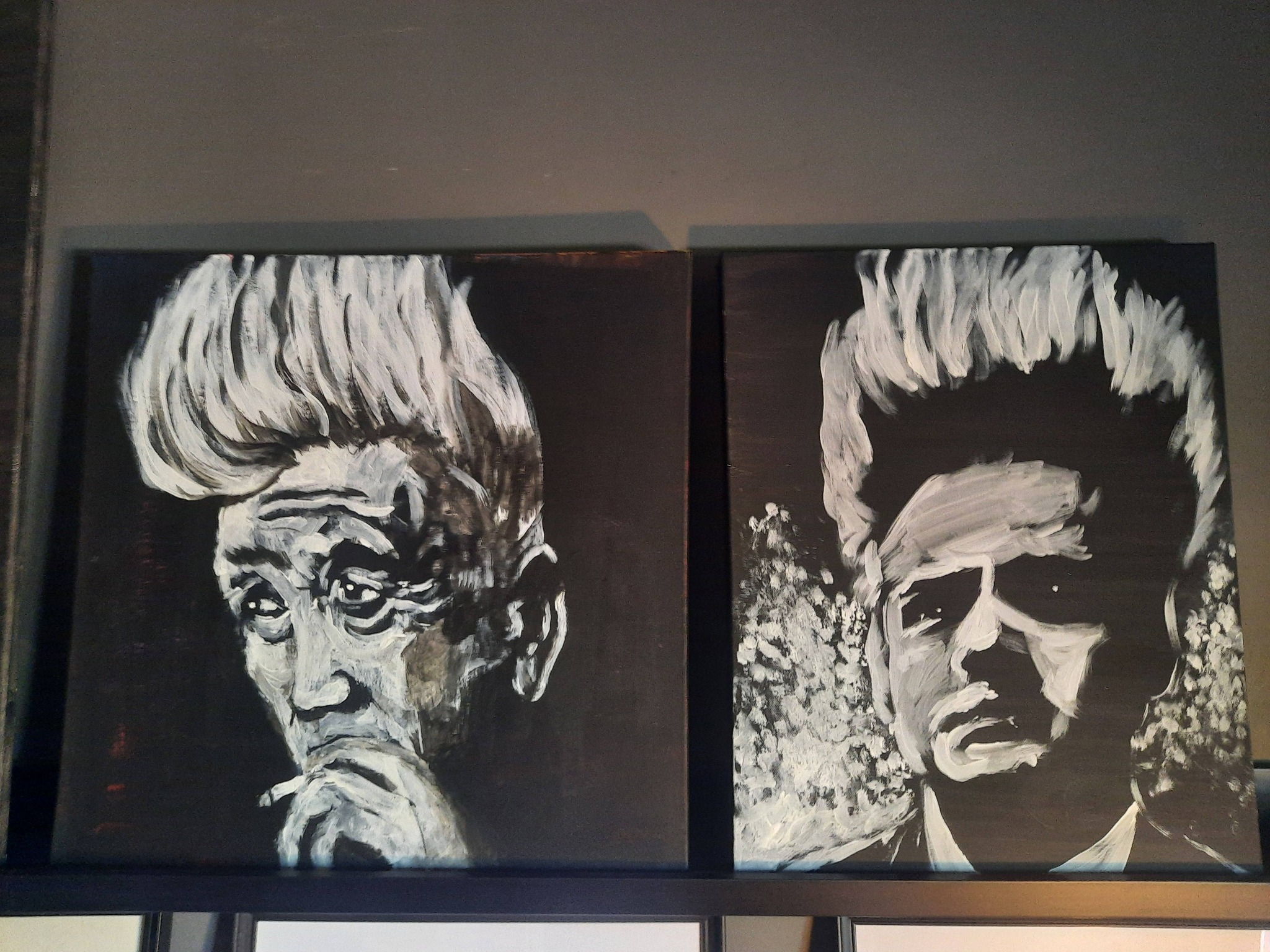 My collection of David Lynch-related paintings and drawings ✌️🖤