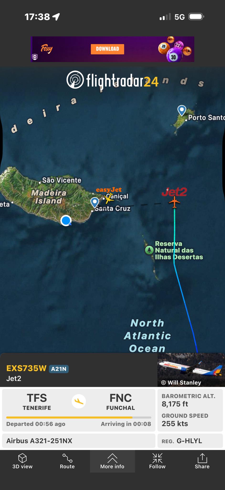 Jet2 Enthusiasts | EXS 735 (G-HLYL) from TFS currently diverting to ...