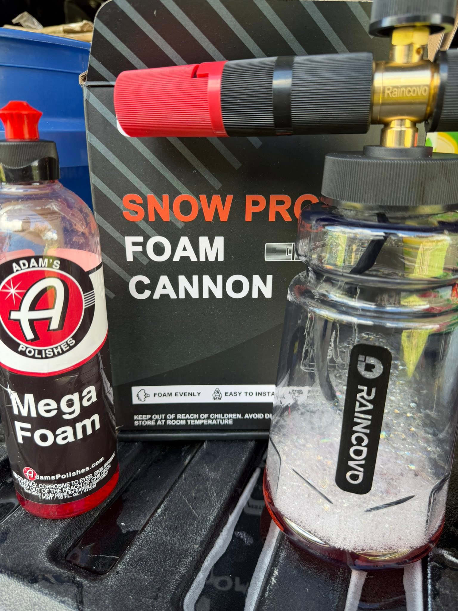 メンテナンス Labocosmetica Signature Foam Cannon Labocosmetica Signature Foam Cannon in use!!!